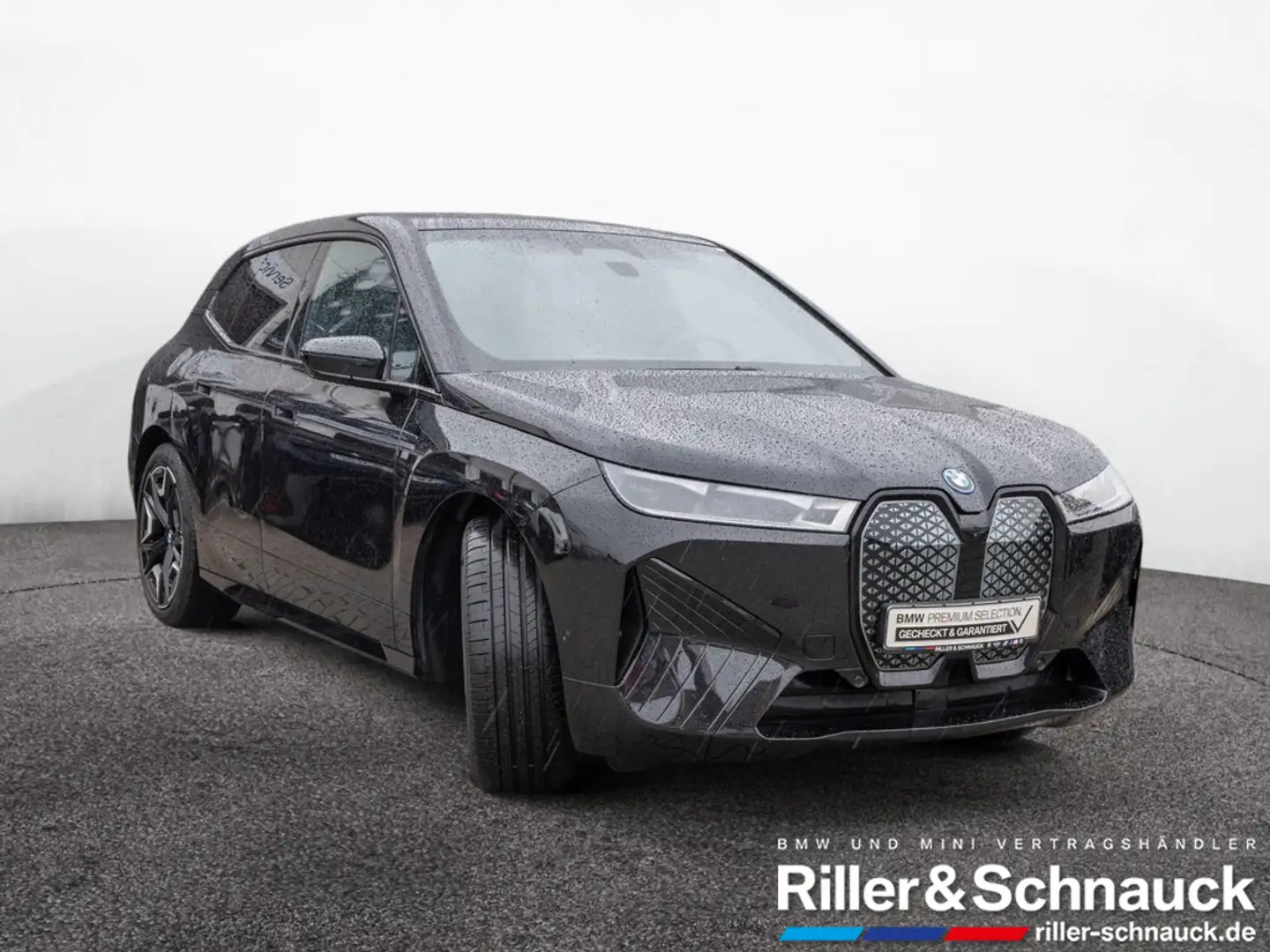 BMW iX xDrive 40 NAVI AHK ACC HUD PANO LASER 360° Noir - 2