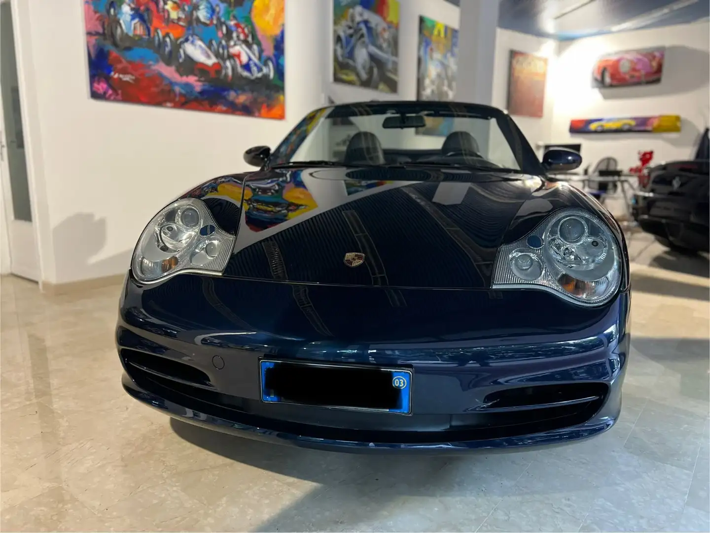 Porsche 996 911 Cabrio 3.6 Carrera 4  Motore nuovo!!! Azul - 1
