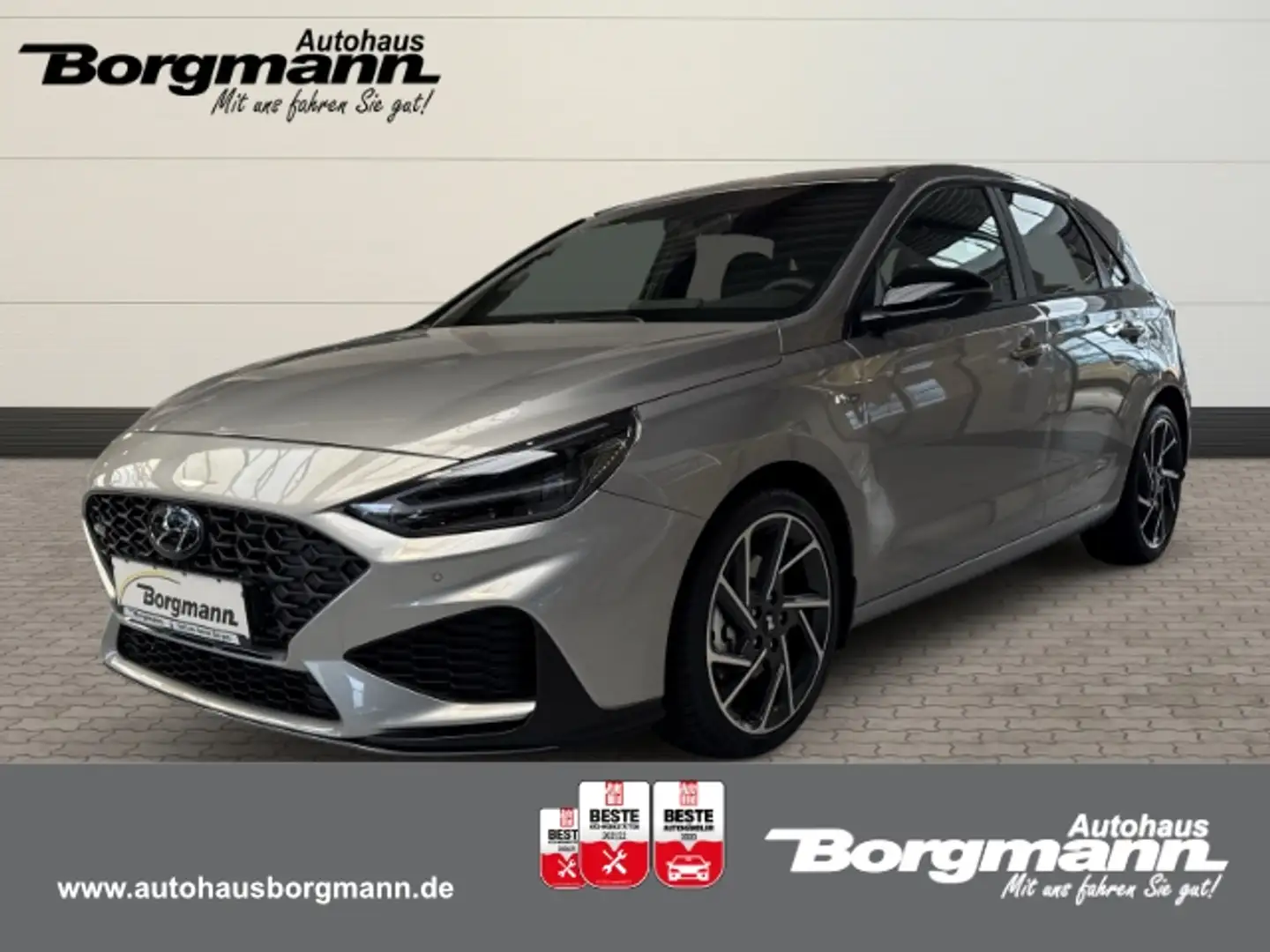 Hyundai i30 N Line Mild-Hybrid    Sportpaket Navi Digitales Co Argent - 1
