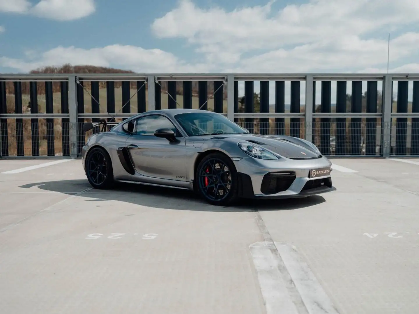 Porsche Cayman GT4 RS Weissach ClubSport Argento - 2