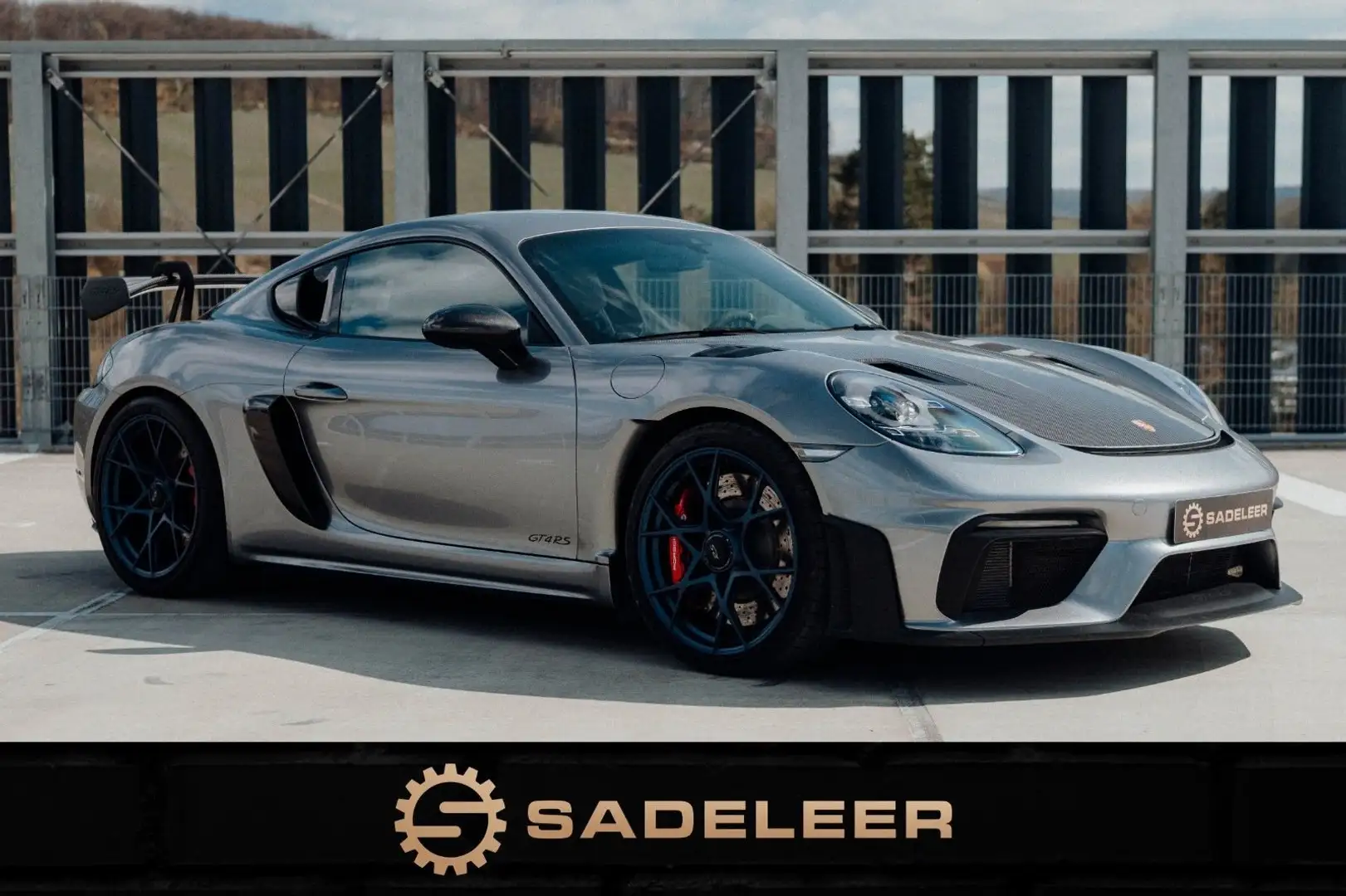 Porsche Cayman GT4 RS Weissach ClubSport Argento - 1