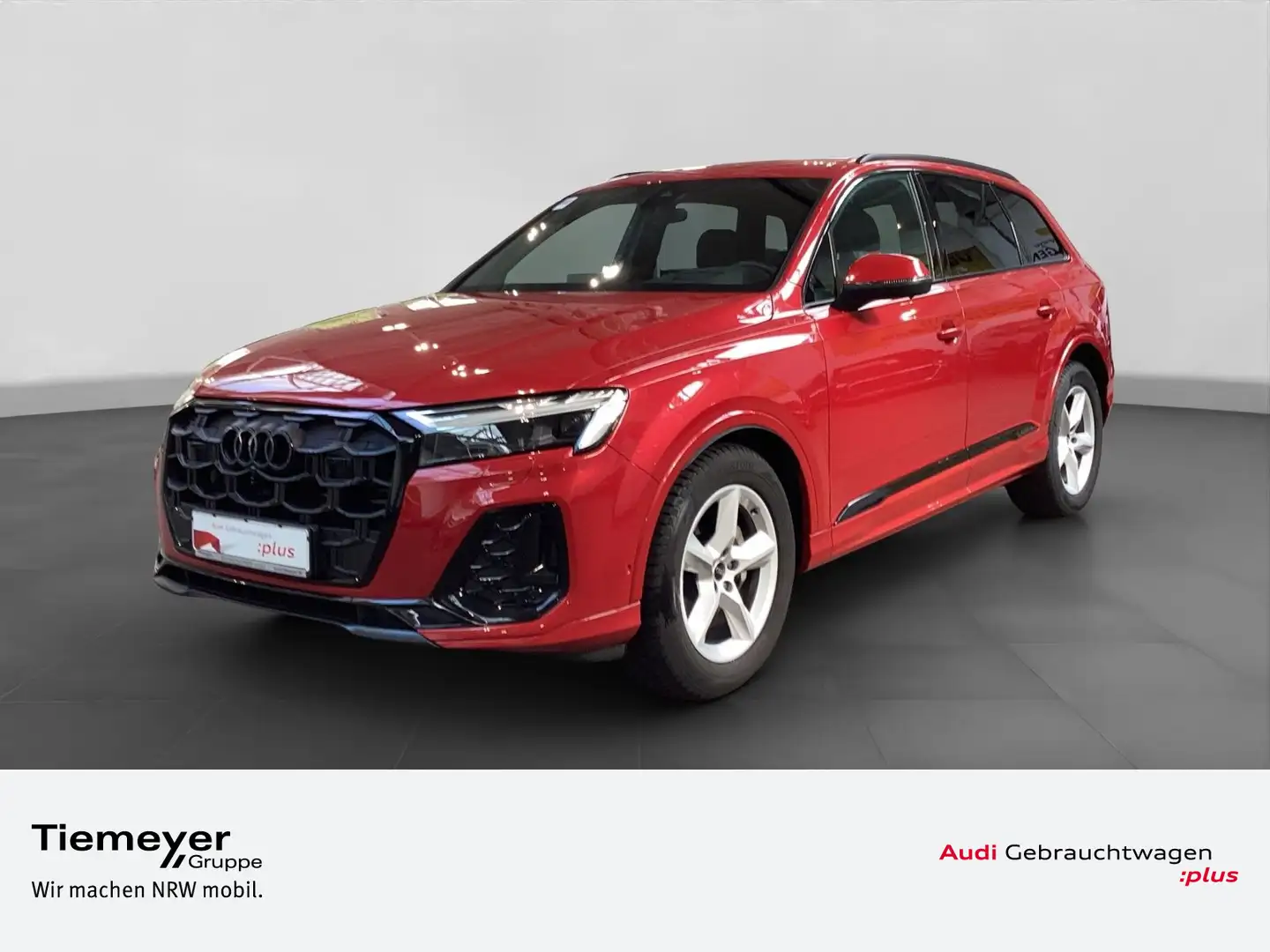 Audi Q7 45 TDI Q S LINE UPE103 LM21 OPTIK-PKT LUFT AH Rot - 1