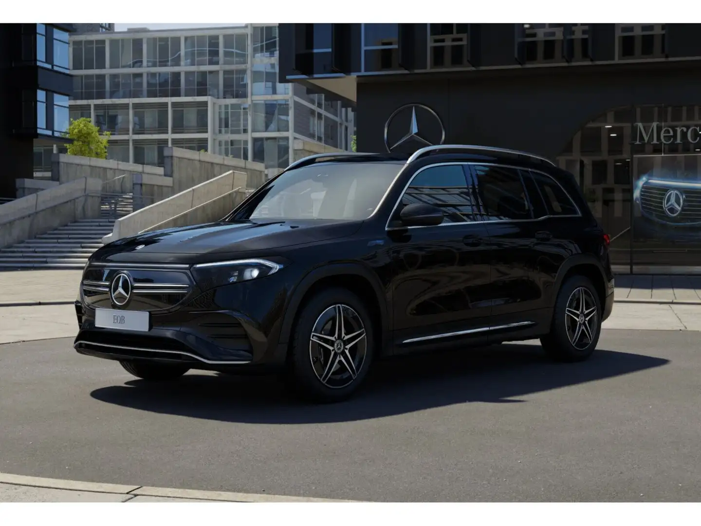 Mercedes-Benz EQB 250 AMG+KAMERA+SHZ+LED+AMBIENTE+KAMERA+CARPL Zwart - 2