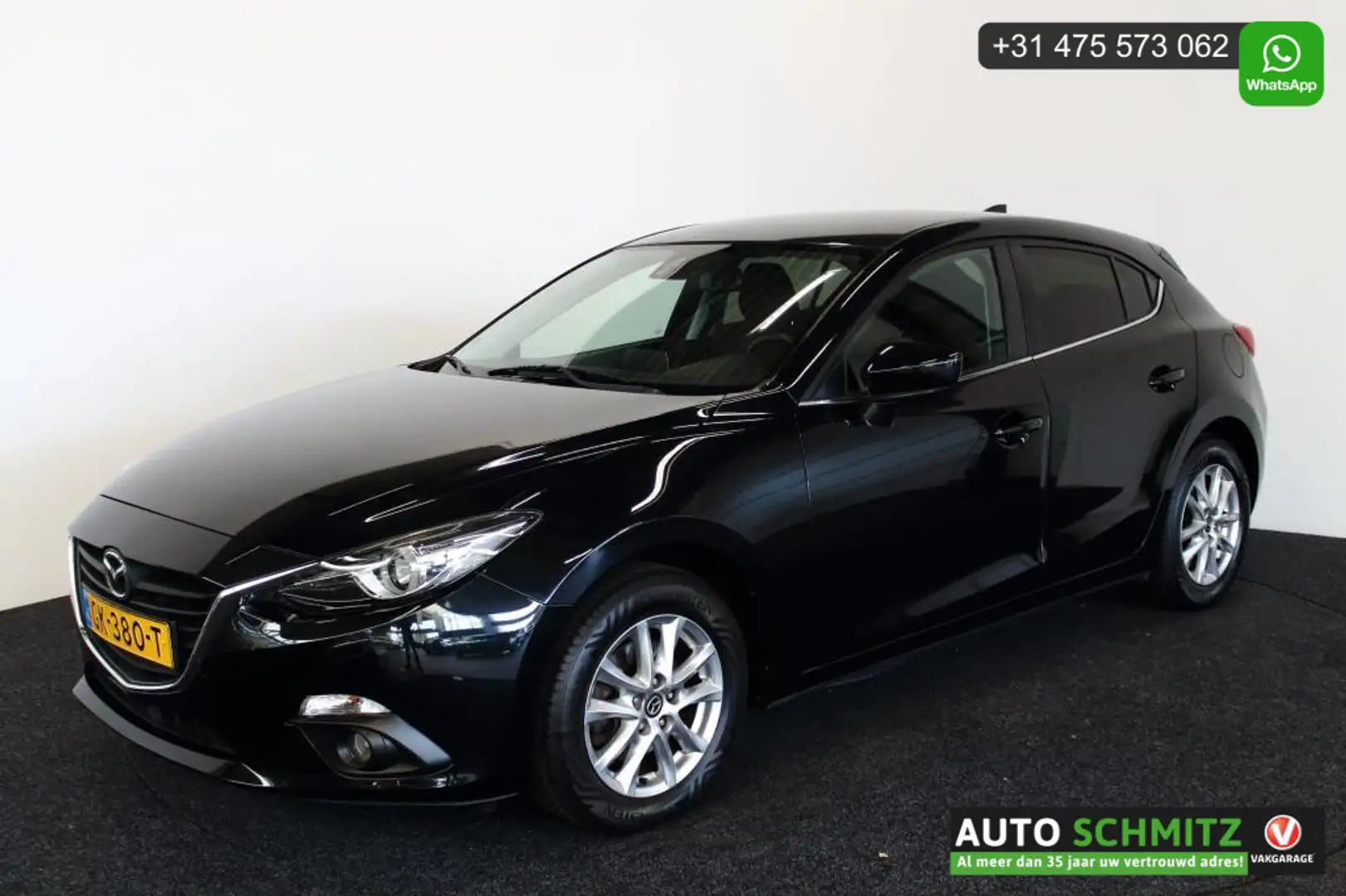 Mazda 3 2.0 TS+ *Navigatie/Clima/Cruise* Zwart - 2