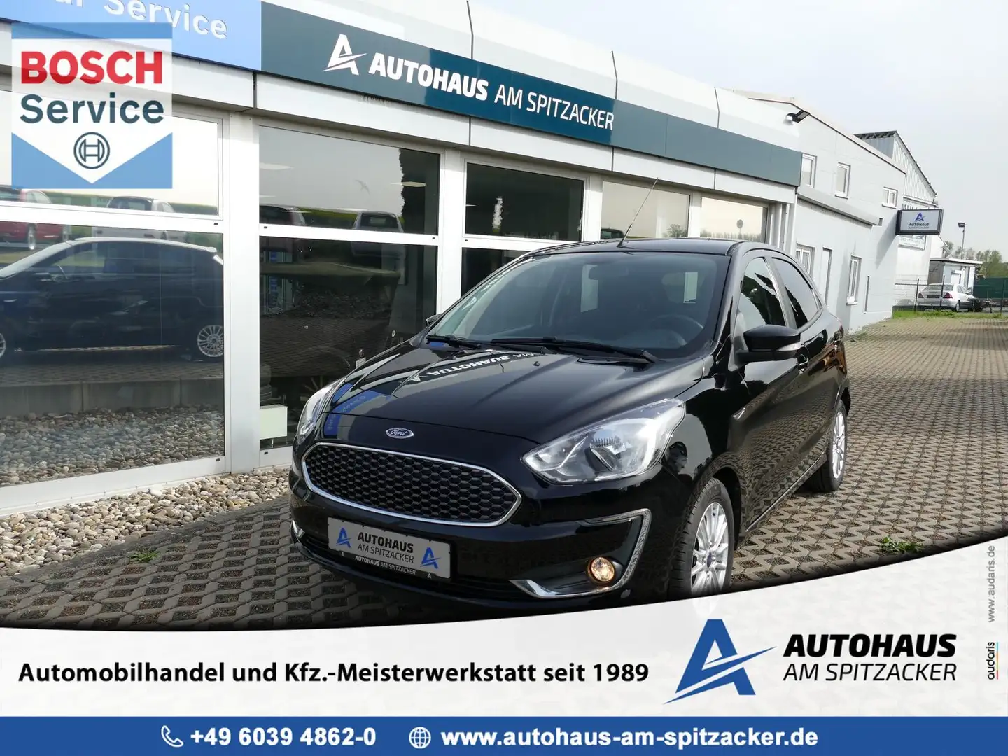 Ford Ka/Ka+ + 1.2 Ti-VCT Cool & Connect SHZ PDC hinten Black - 1