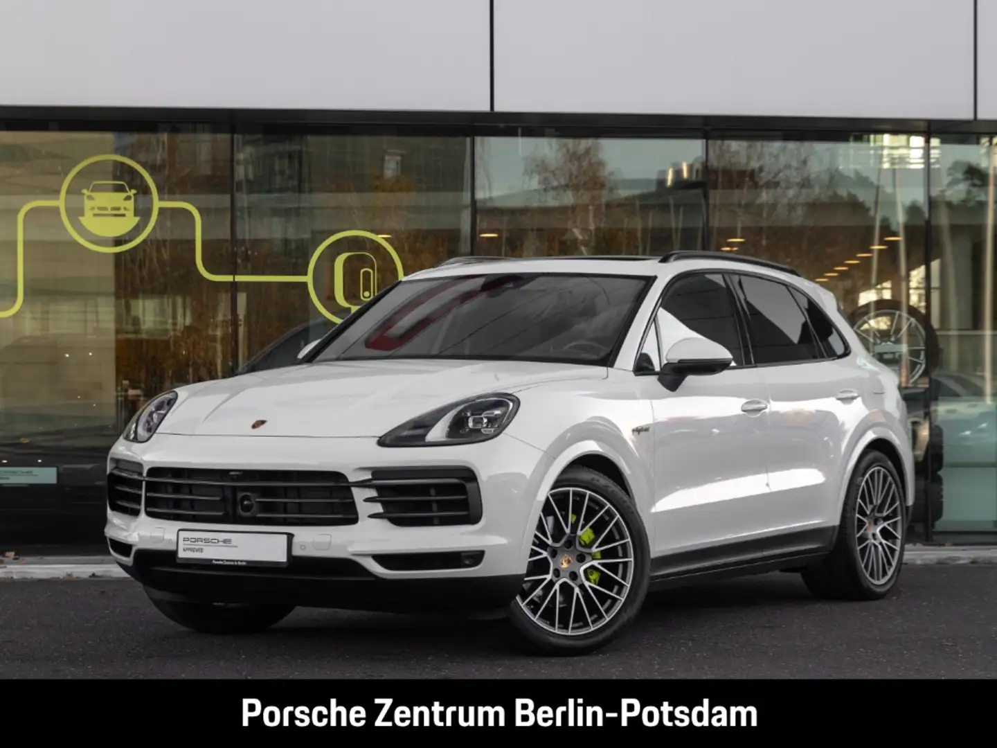 Porsche Cayenne E-Hybrid Platinum Edition Surround-View Weiß - 1