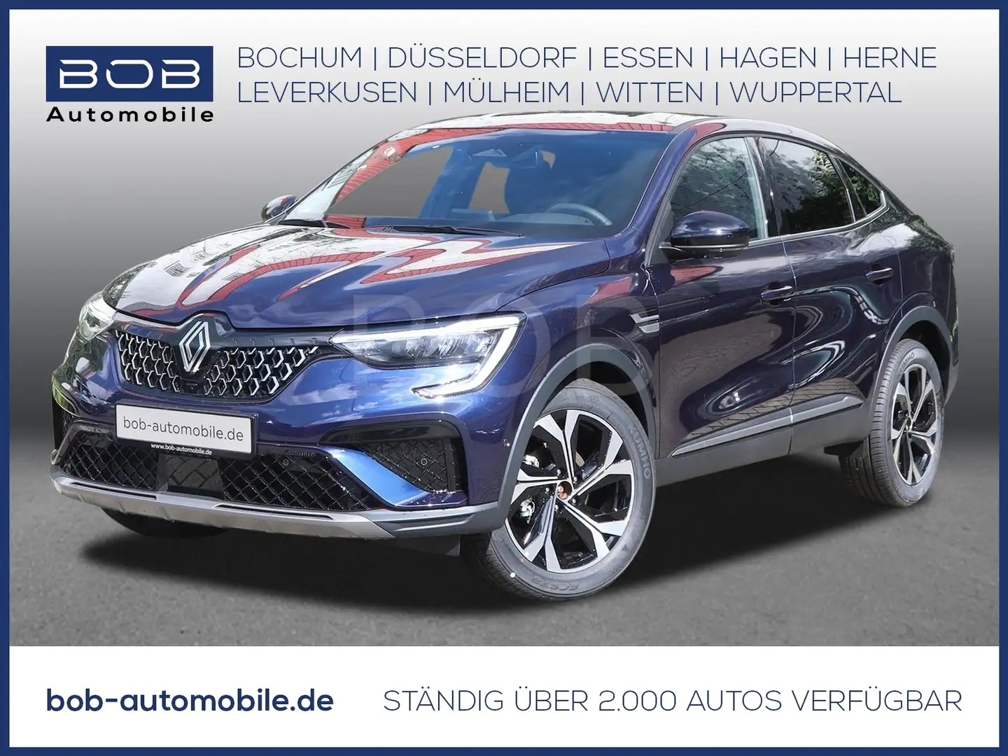 Renault Arkana TECHNO Mild Hybrid 140 EDC SHZ 360°CAM BT Blu/Azzurro - 1