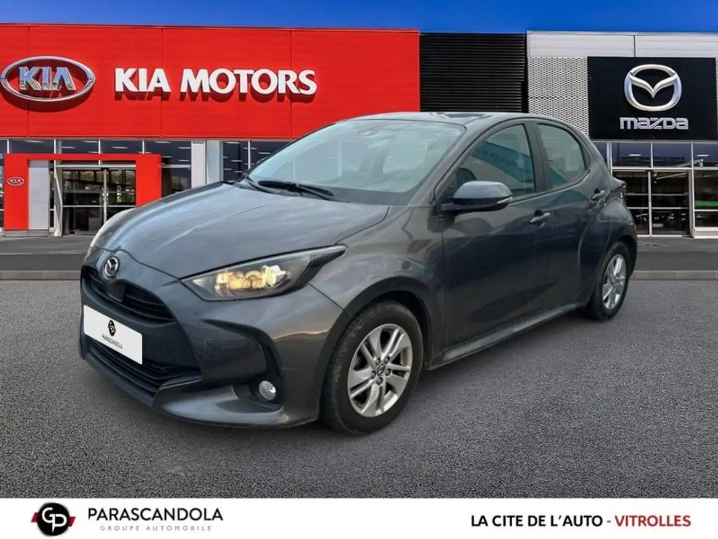 Mazda 2 1.5 Hybrid 116ch Agile Gris - 1