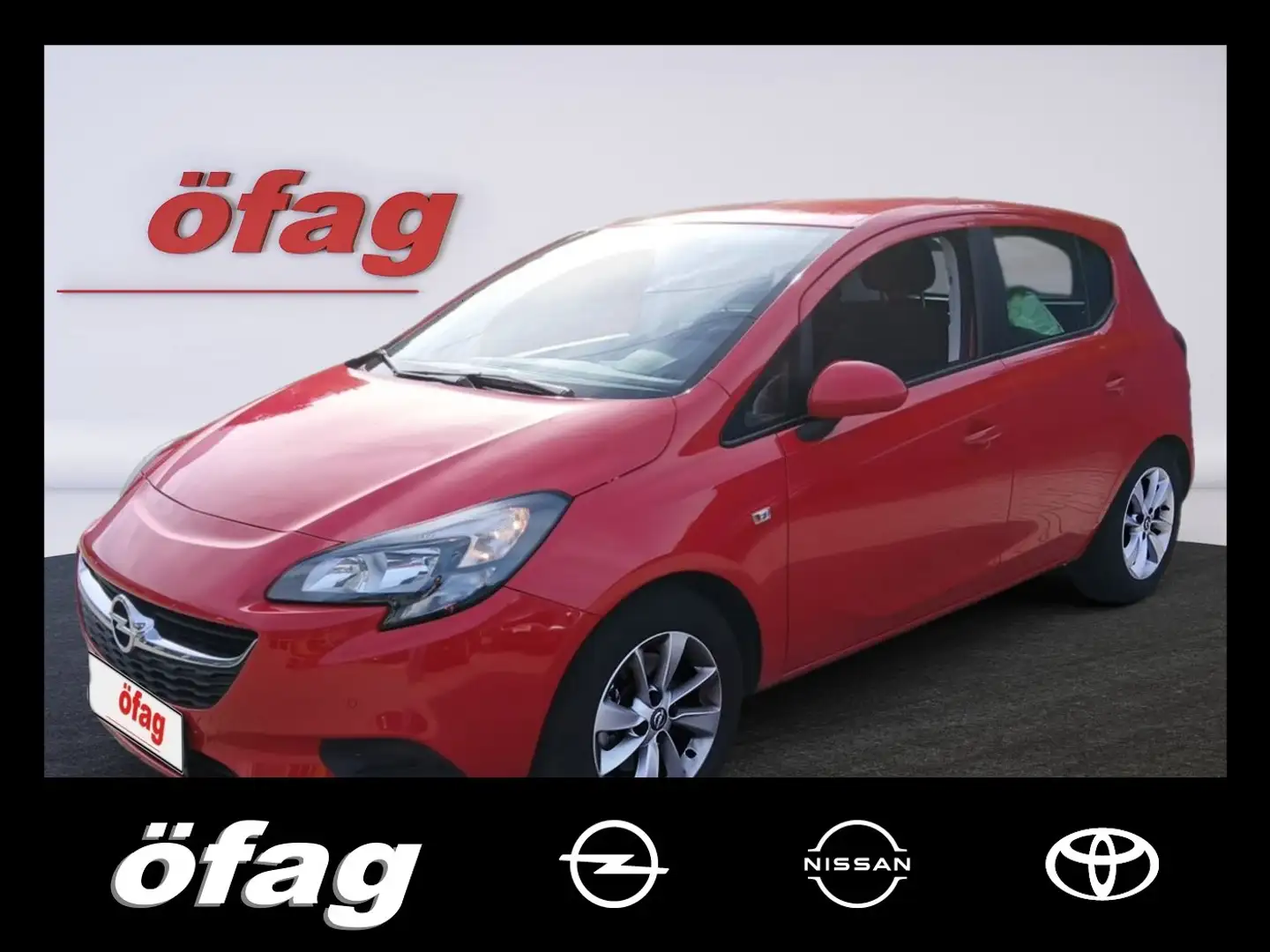 Opel Corsa E ecoFlex 1.4 Turbo Österreich Edition SHZ Rot - 1
