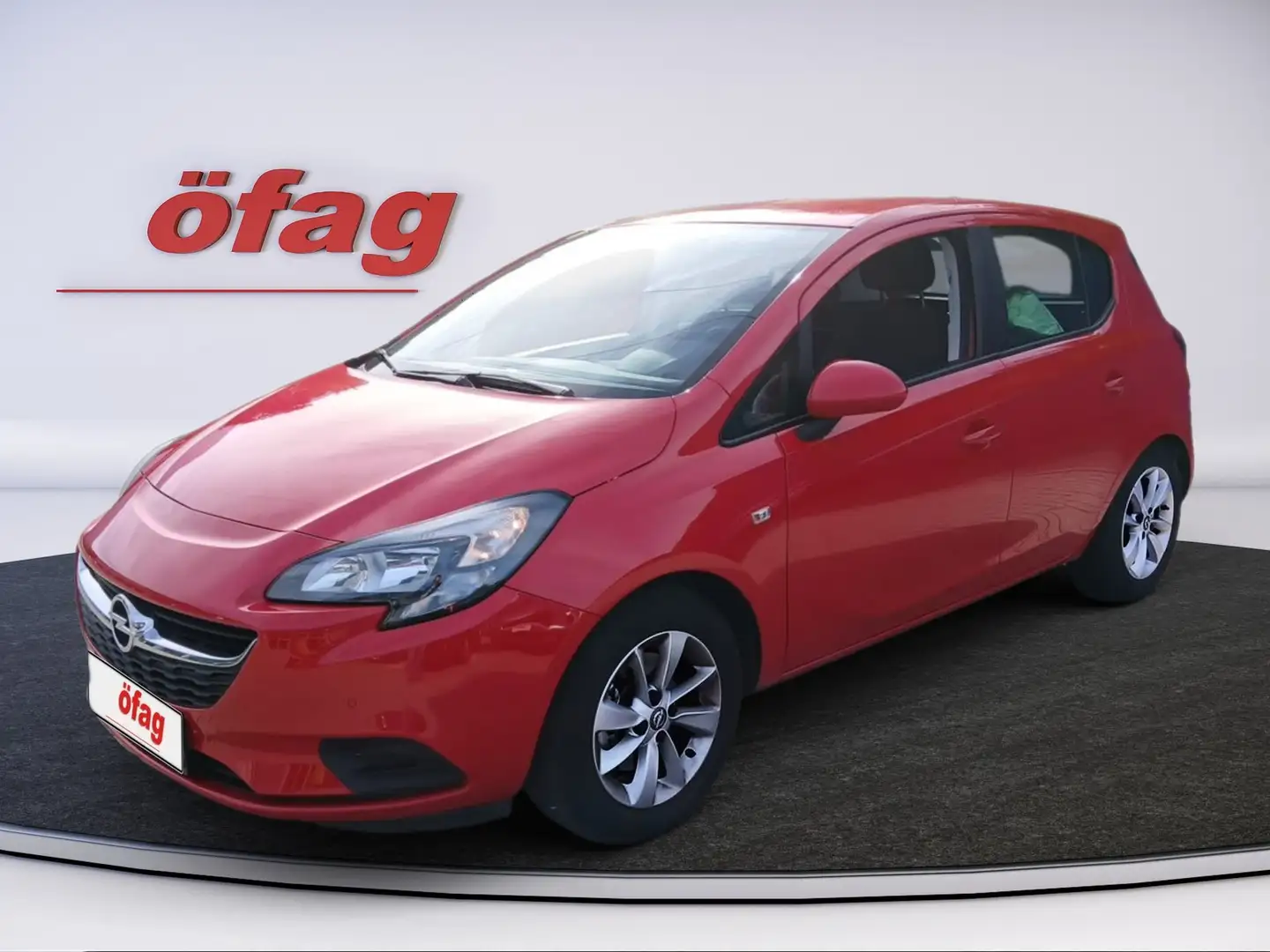Opel Corsa E ecoFlex 1.4 Turbo Österreich Edition SHZ Rot - 2