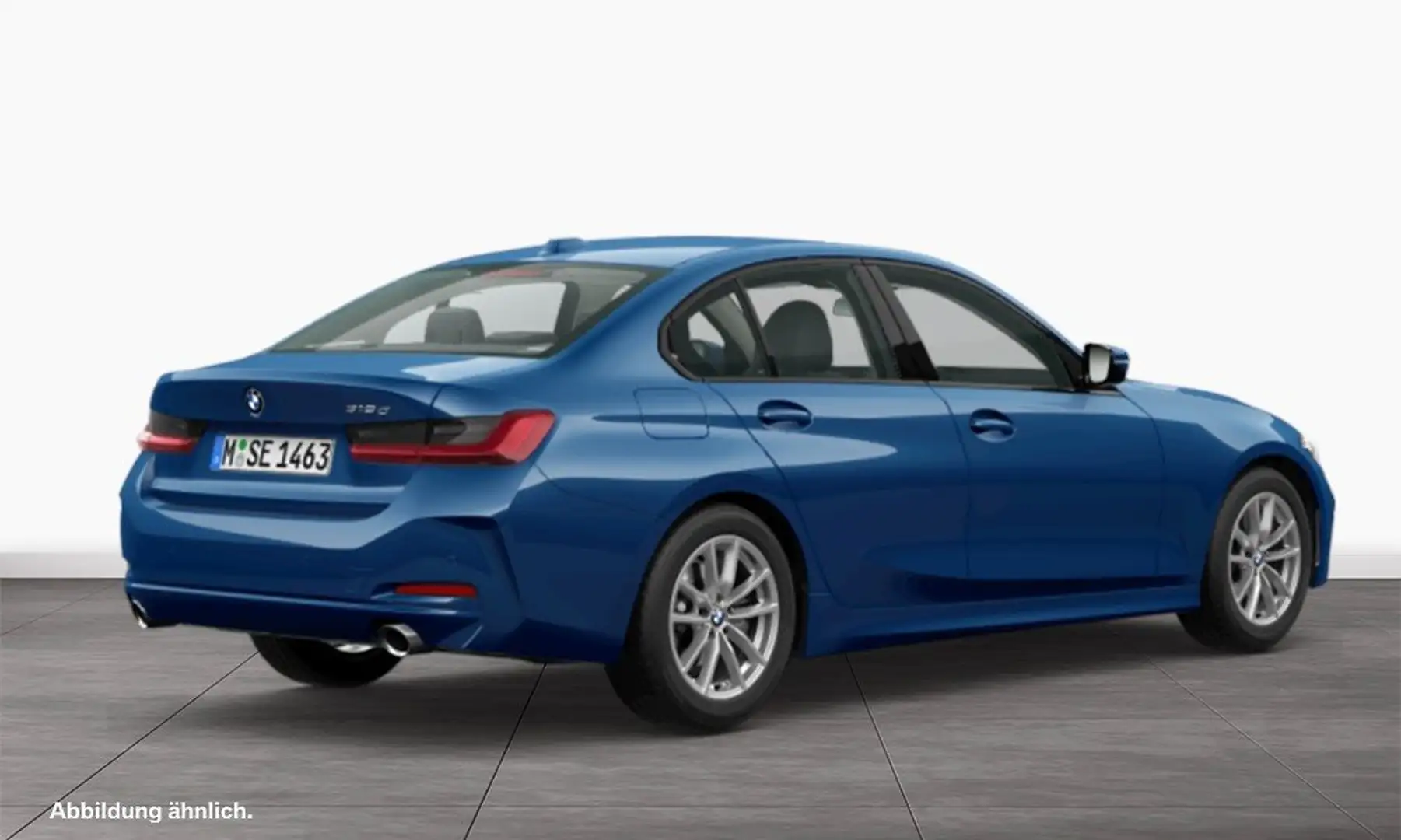 BMW 318 d Limousine DAB LED Tempomat Klimaaut. Shz Bleu - 2