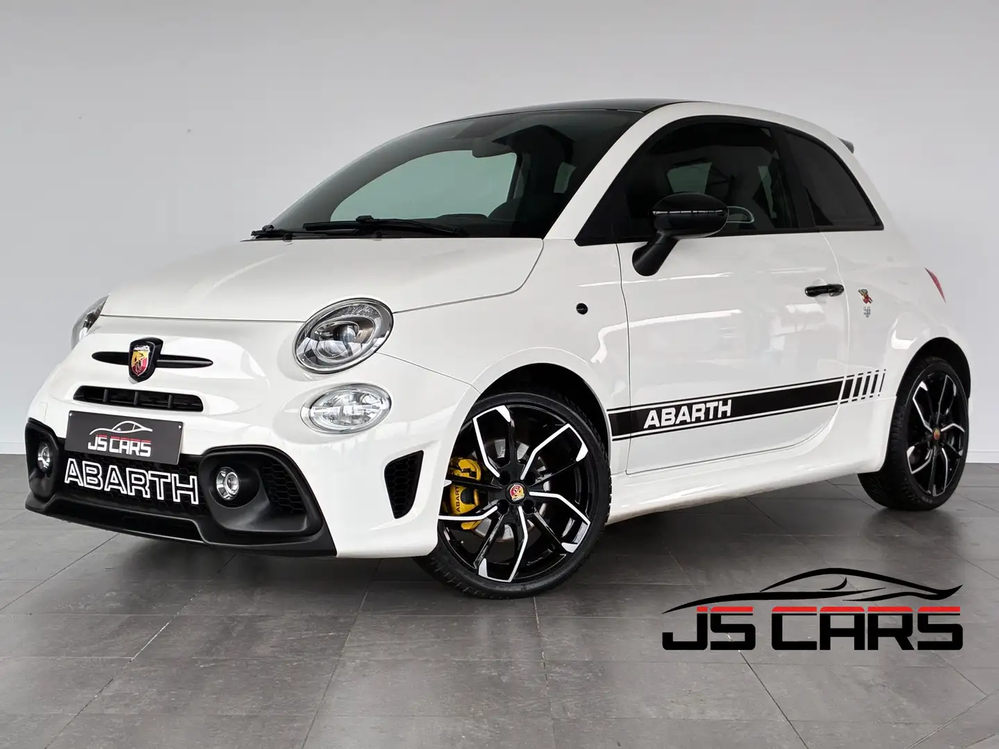 Abarth 595 1.4 T-Jet-AIRCO-UCONNECT-JANTES17-PDC Blanc - 1