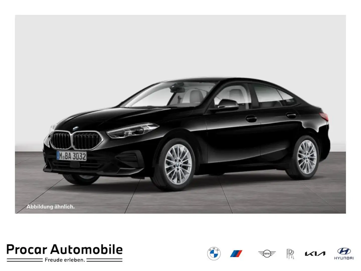 BMW 218 d Advantage DAB WLAN Tempomat Shz PDC Schwarz - 1
