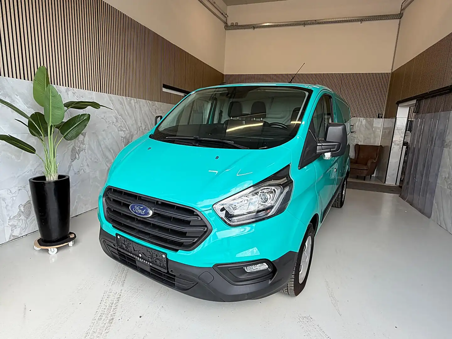 Ford Transit Custom Kasten 2,0 TDCi L1H1 300 Trend Kamera, Armlehne... Grün - 1