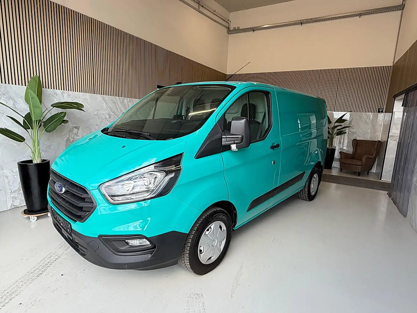 Ford Transit Custom Kasten 2,0 TDCi L1H1 300 Trend Kamera, Armlehne... Grün - 2
