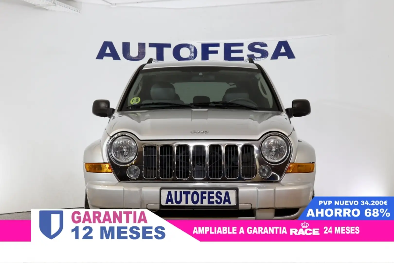 Jeep Cherokee 2.8CRD Limited Aut. Gris - 2