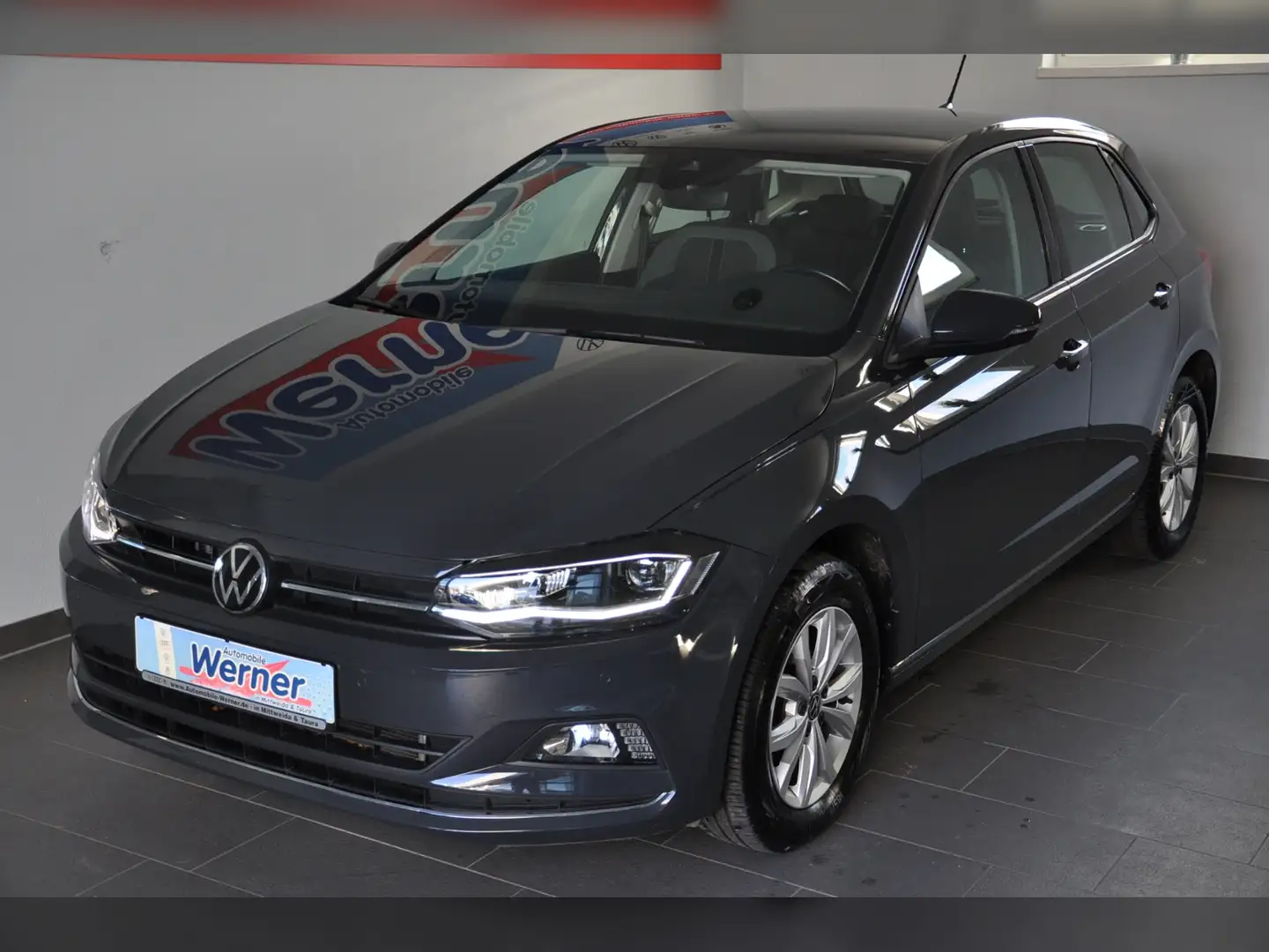 Volkswagen Polo Highline 1.0TSI App-Navi LED ACC Rkamera Grau - 2