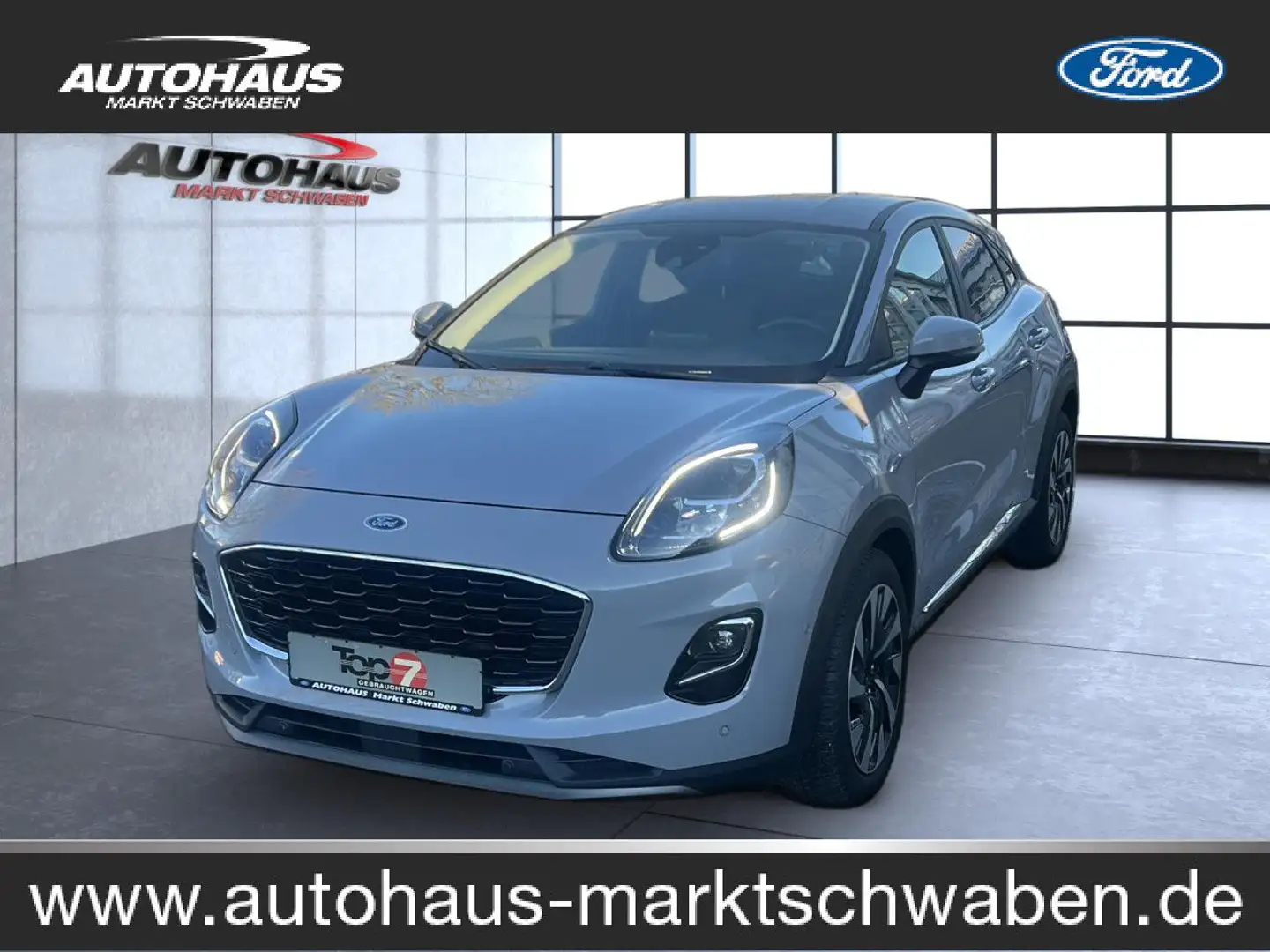 Ford Puma Titanium Bluetooth Navi LED Klima el. Fenster Gris - 1