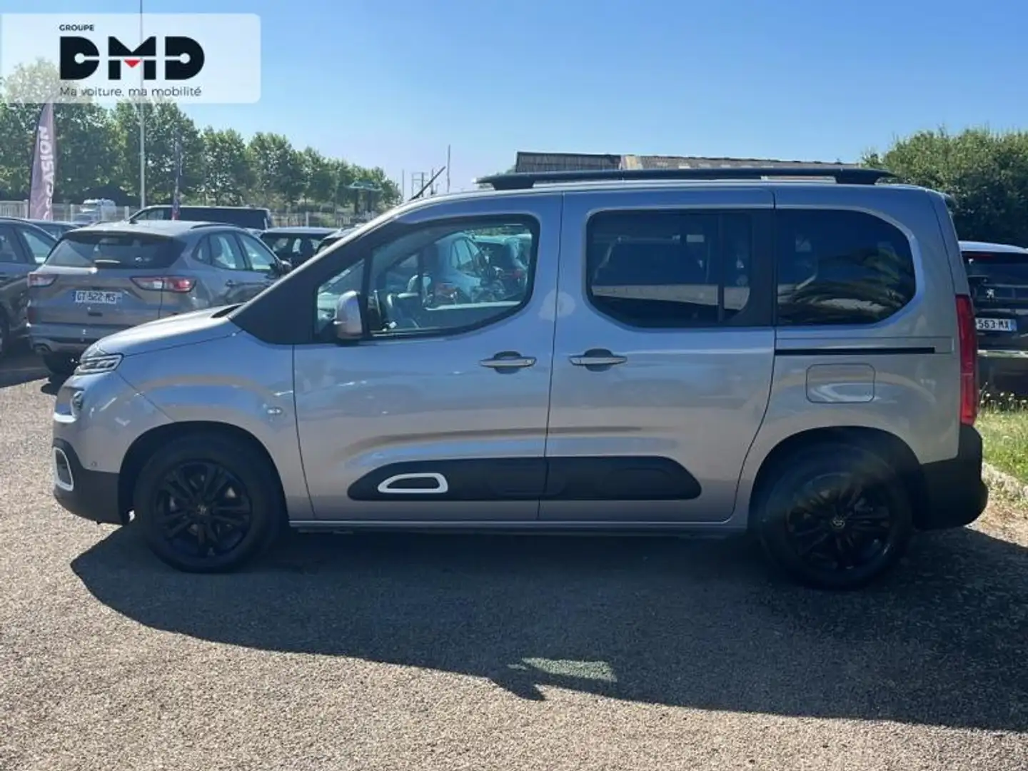 Citroen Berlingo M PureTech 130ch S\u0026S Shine EAT8 Gris - 2