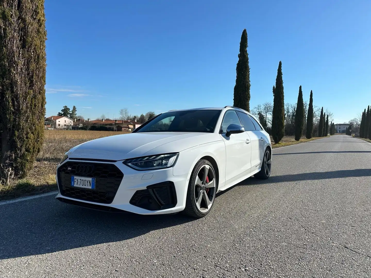 Audi S4 A4 2019 Avant 3.0 tdi mhev quattro 347cv tiptronic Biały - 1