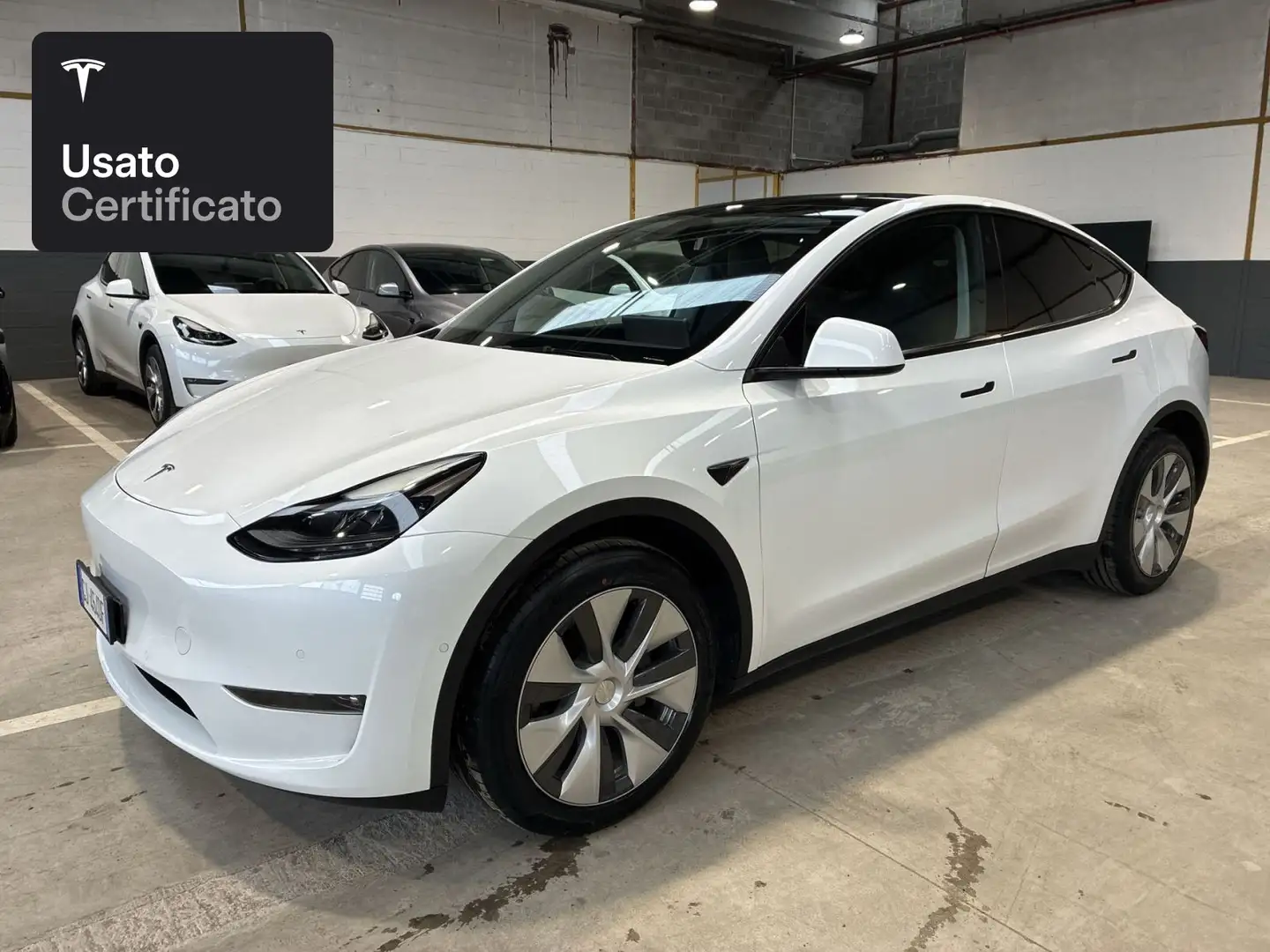 Tesla Model Y Long Range AWD Blanc - 2