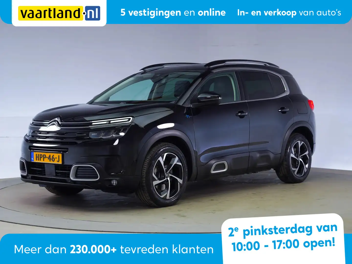 Citroen C5 Aircross 1.6 Plug-in Hybride Shine Aut. [ Navi Adapt.cruise Zwart - 1