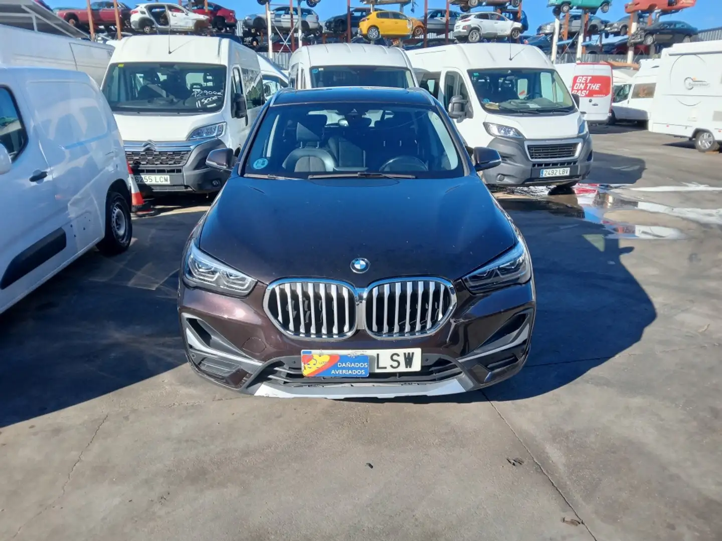 BMW X1 xDrive 18dA Noir - 1
