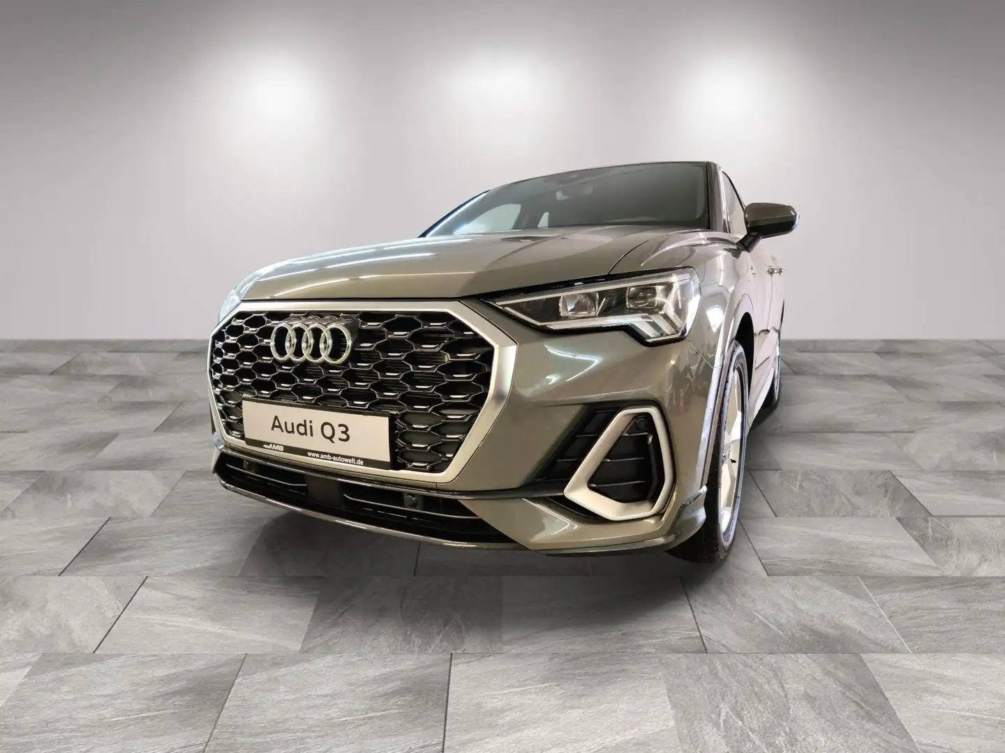Audi Q3 S line 35 TFSI S-tr/LED/virtC+/Nav+ Gris - 2