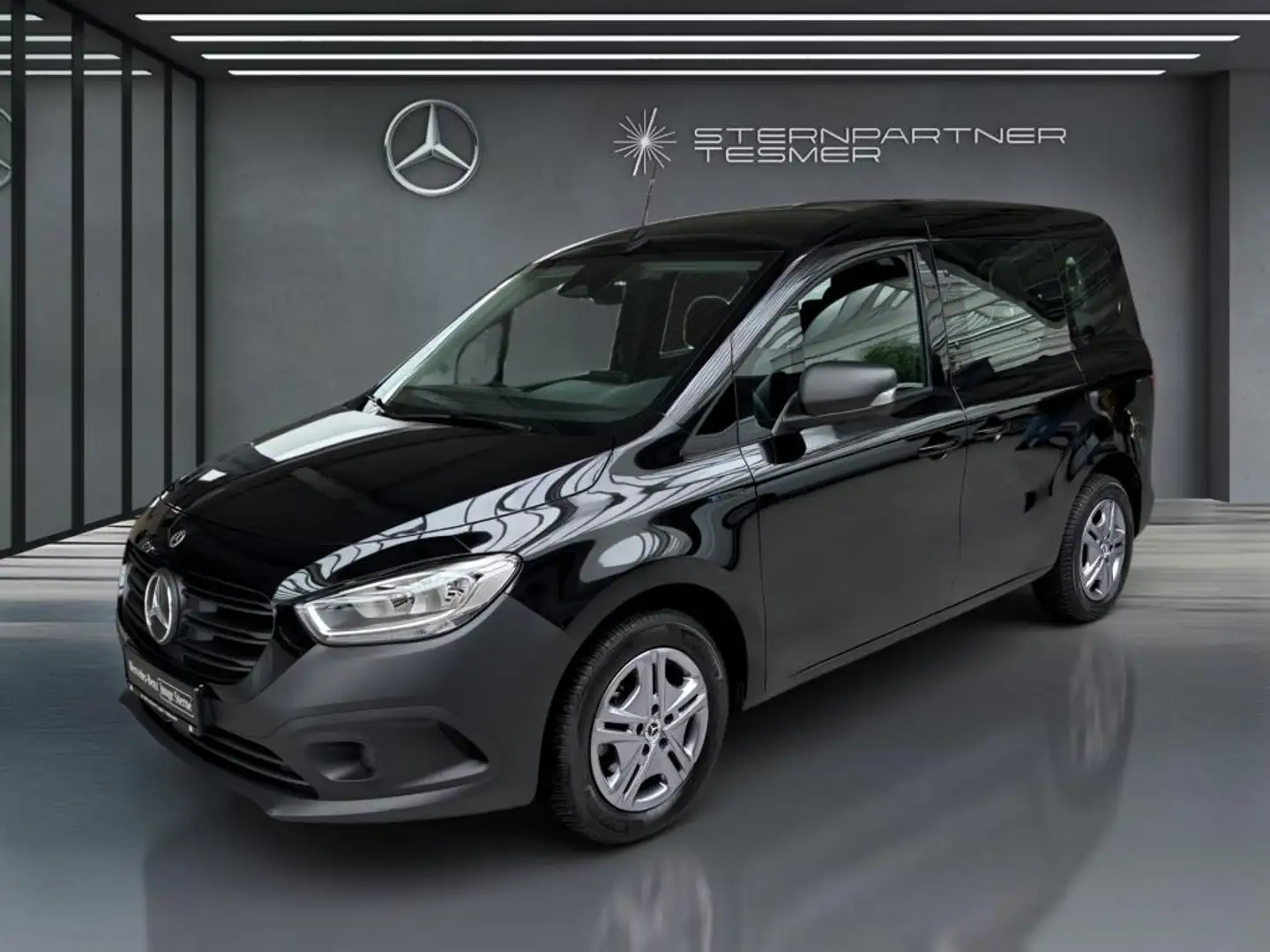 Mercedes-Benz Citan e EQT Tourer  MBUX-PTS-SHZ-Klimaaut Nero - 2