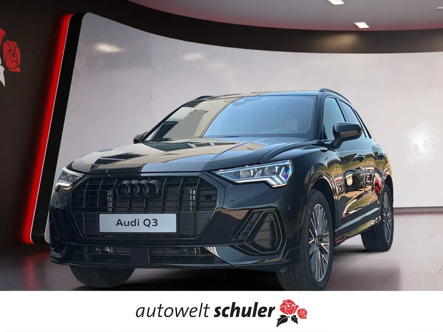 Audi Q3 35 2.0 TDI S-tronic S-line AHK Memory Matrix-LED Schwarz - 1