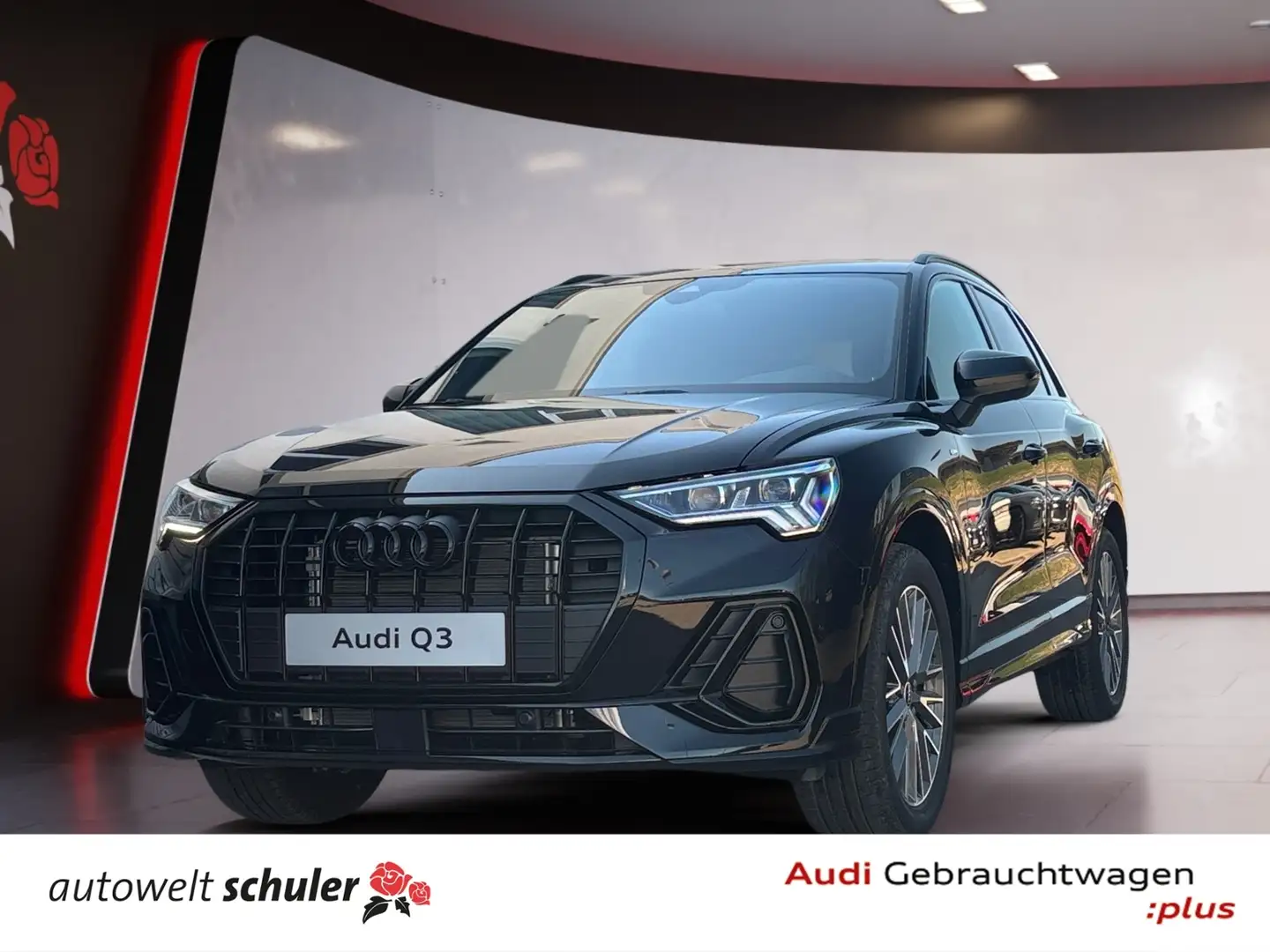 Audi Q3 35 2.0 TDI S-tronic S-line AHK Memory Matrix-LED Schwarz - 1