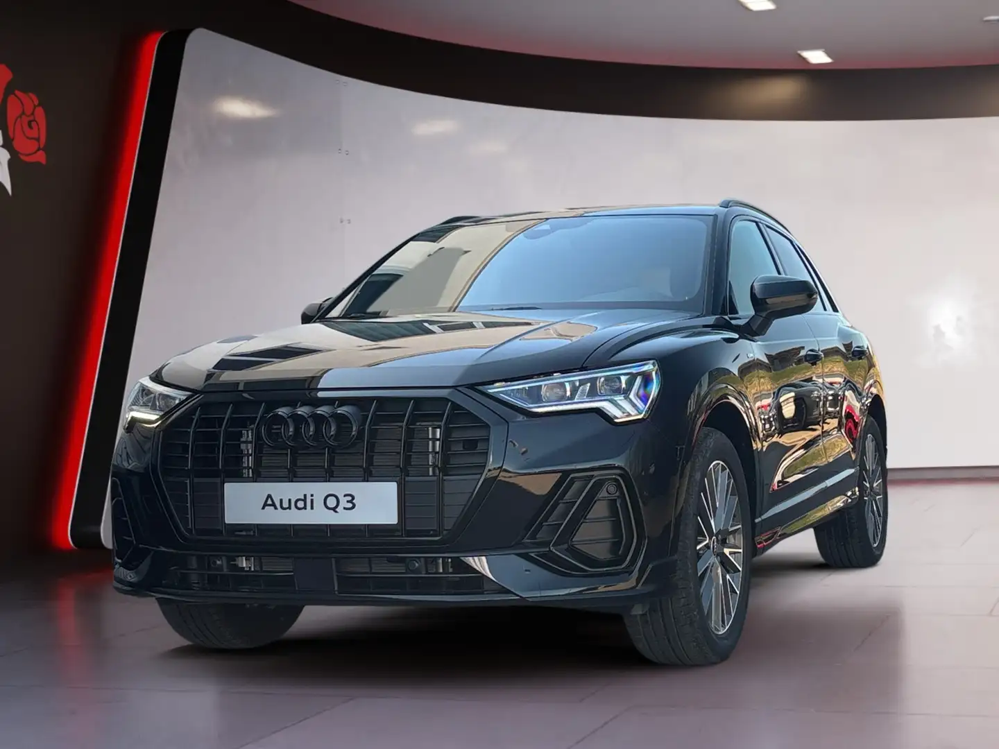 Audi Q3 35 2.0 TDI S-tronic S-line AHK Memory Matrix-LED Schwarz - 2