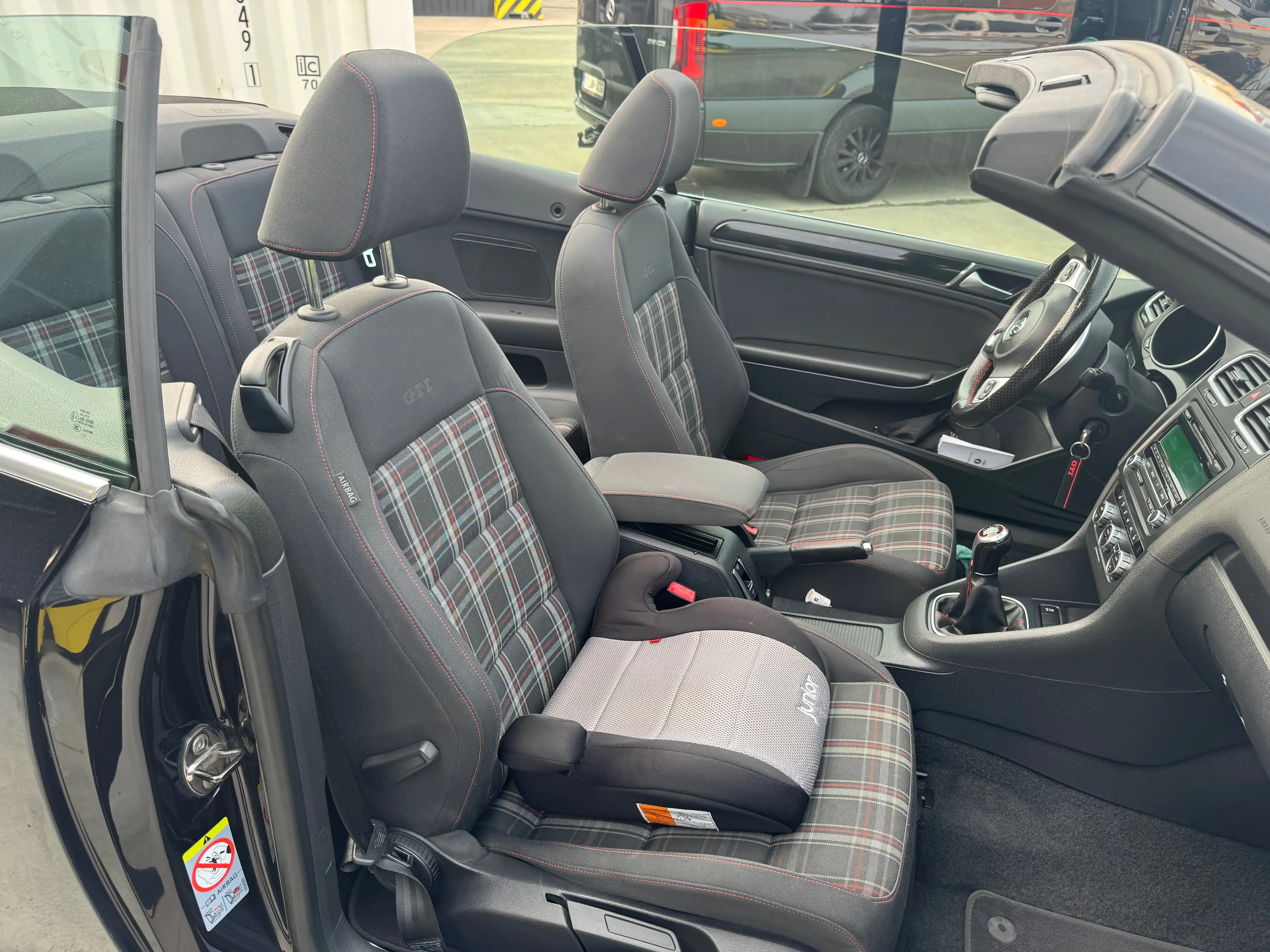 Volkswagen Golf Cabriolet GTI 2.0 TSI *72.000 km*CARNET*TOP! — photo 7