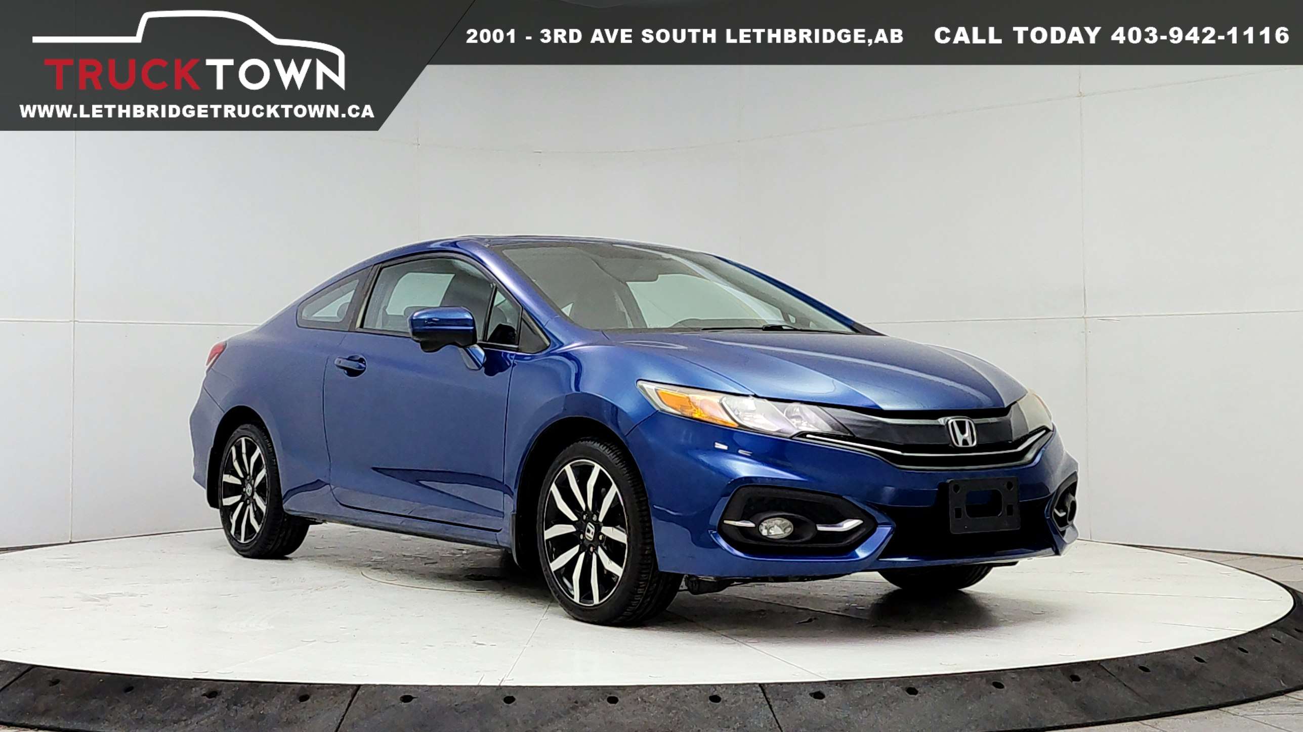  2015 Honda Civic Coupe EX-L with Navigation   