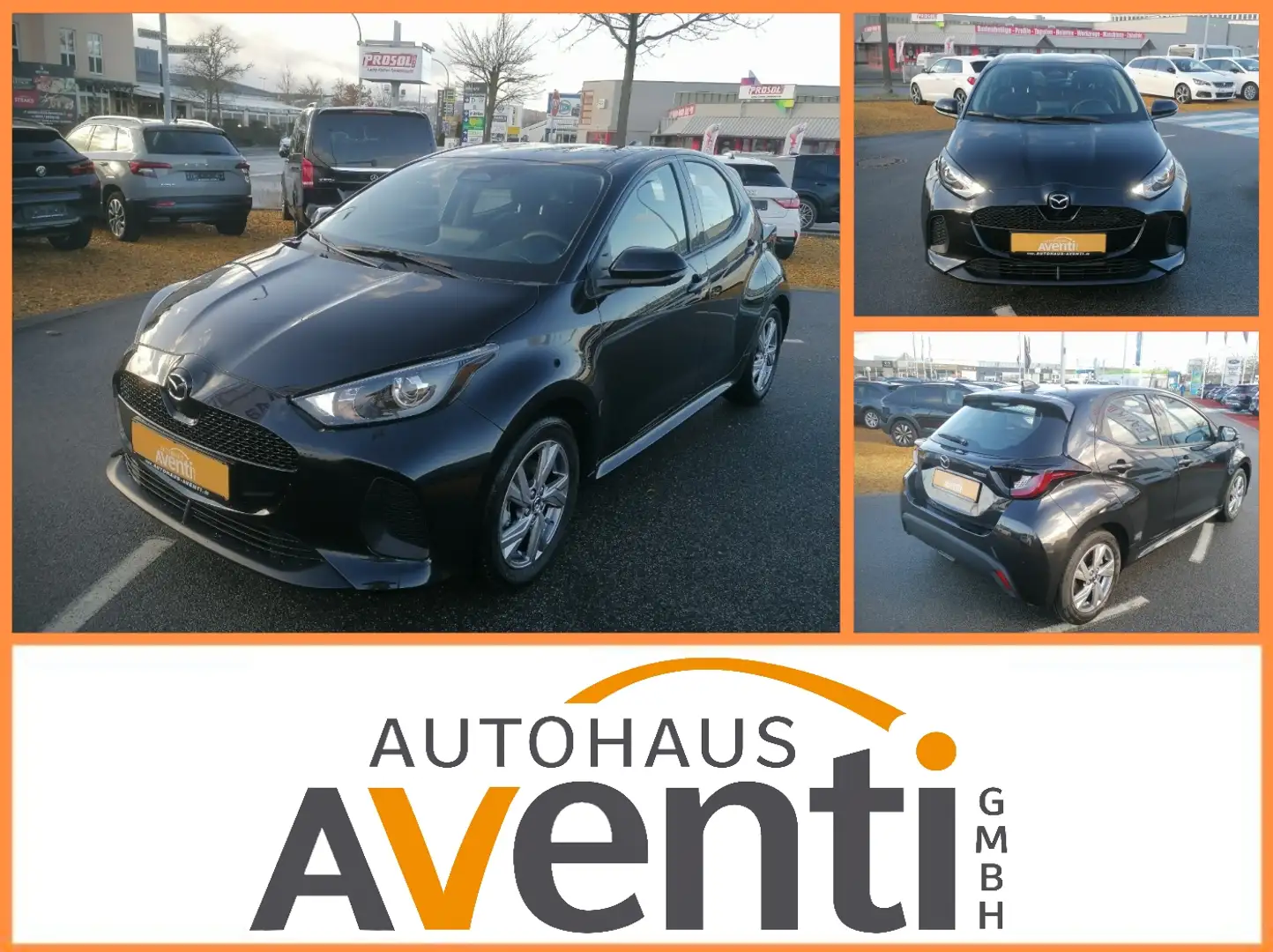 Mazda 2 Hybrid Exclusive-Line SHZ*TSR*RFK+DAB Schwarz - 1