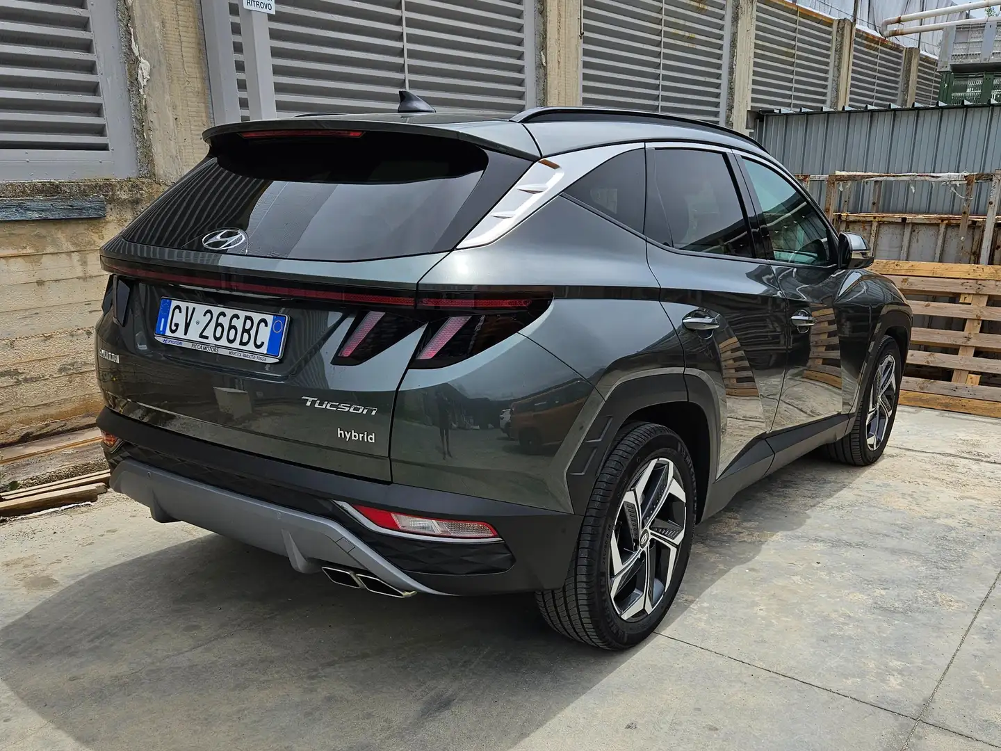 Hyundai TUCSON Tucson 1.6 hev Exellence Leather Pack 2wd auto Grigio - 1