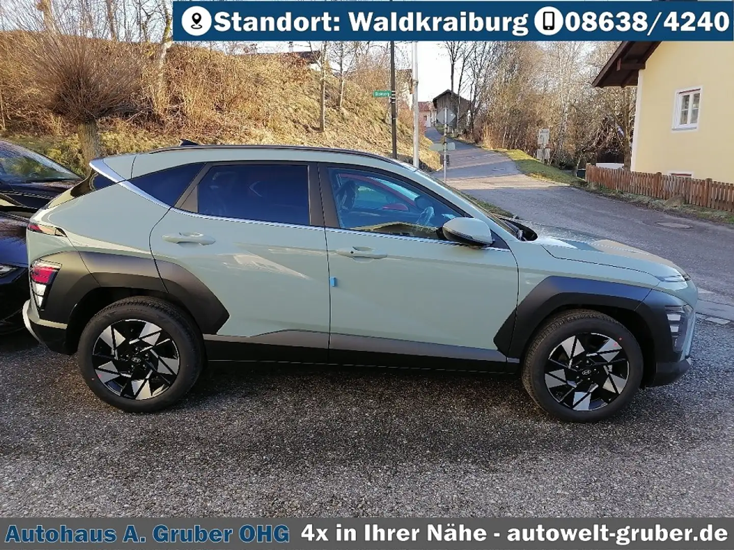 Hyundai KONA Hybrid 1.6 GDI Automatik Trend + el. Heckklappe + zelena - 2