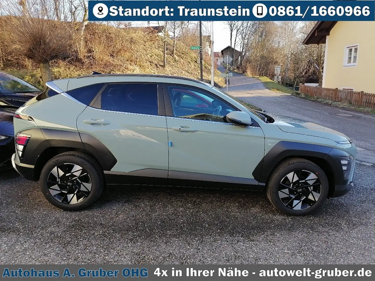 Hyundai KONA Hybrid 1.6 GDI Automatik Trend + el. Heckklappe + Grün - 2