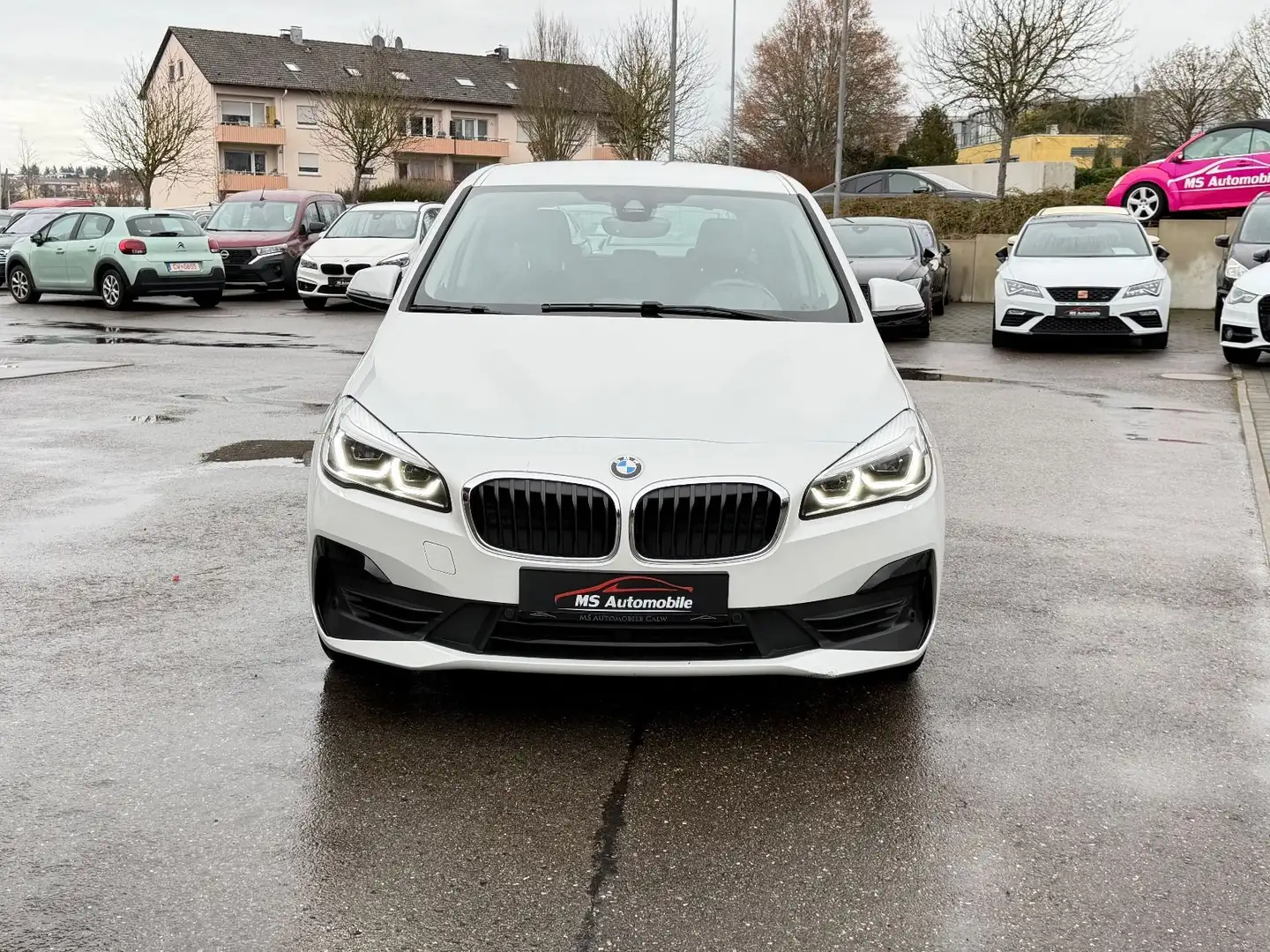 BMW 218 i Active Tourer Advantage Aut. Navi_LED_Kamer Weiß - 2