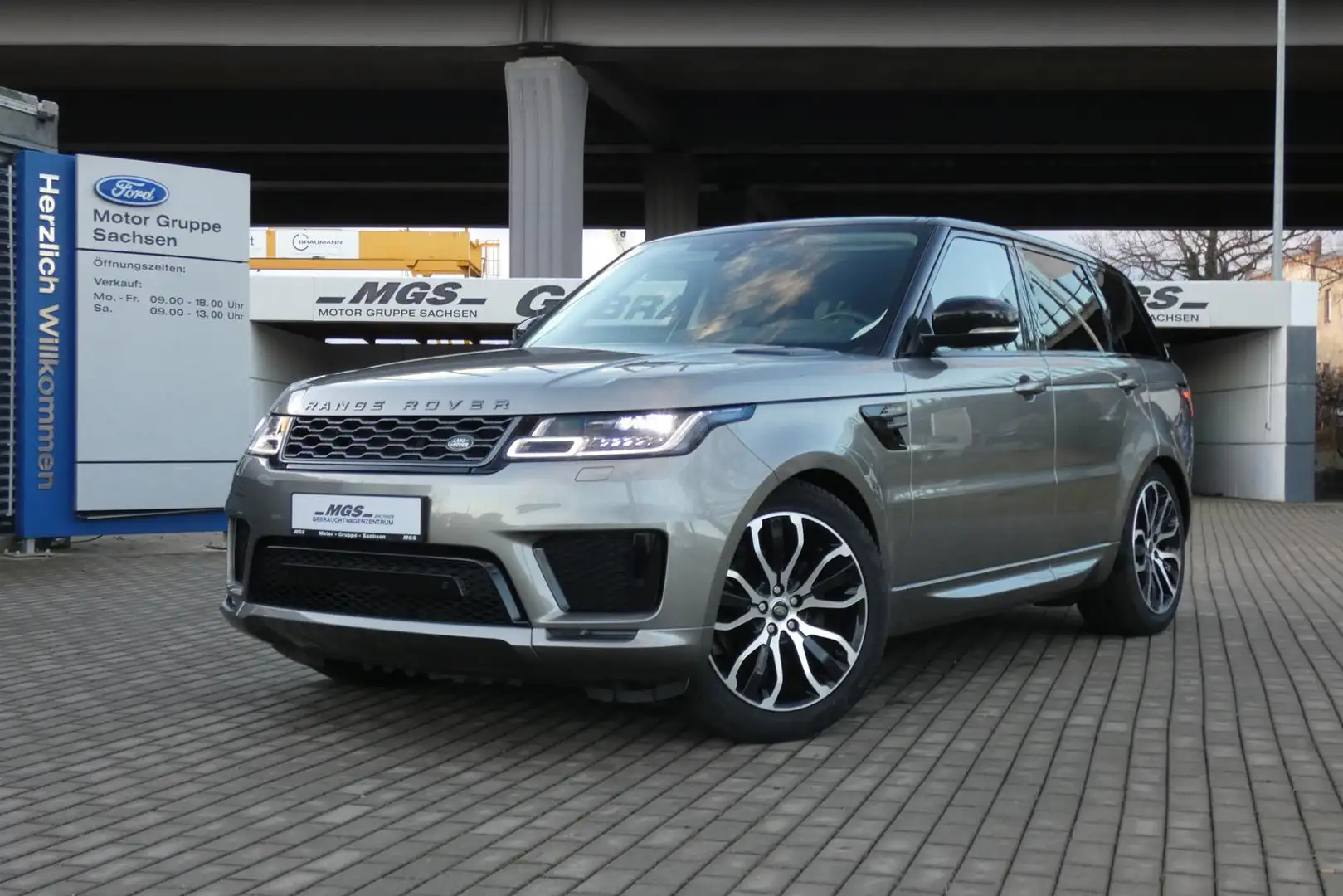 Land Rover Range Rover Sport SDV6 'HSE Dynamic'  #360° #AHK #STDHZG #NAVI Silber - 2