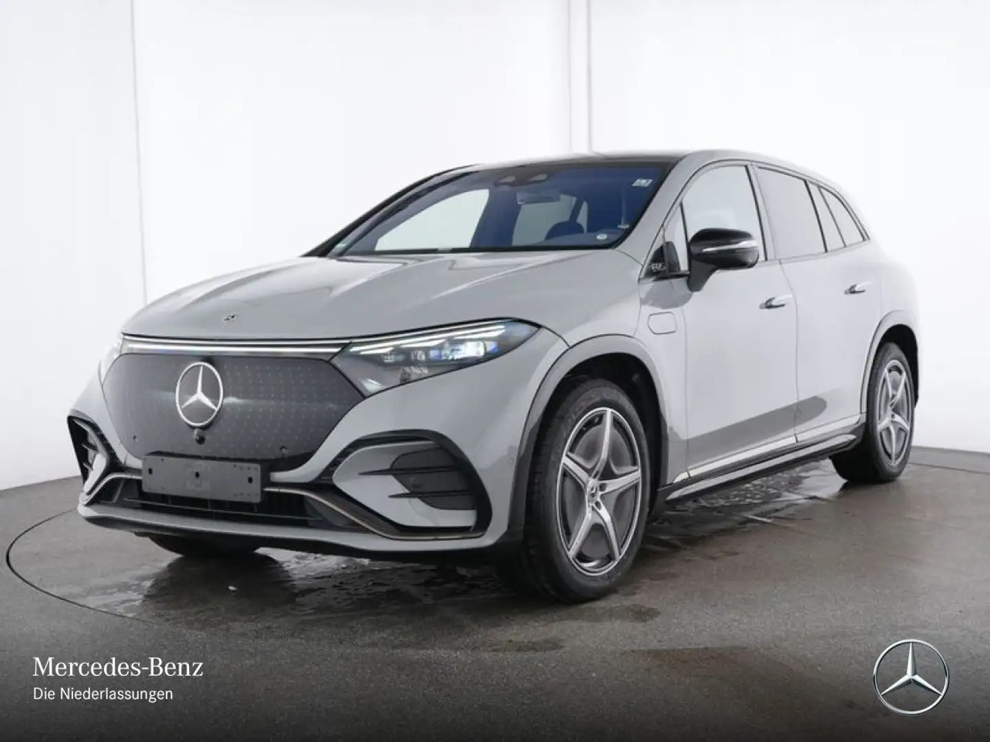Mercedes-Benz EQS SUV EQS 450 SUV AMG Fahrass Fondent Pano Burmester HUD Grau - 2
