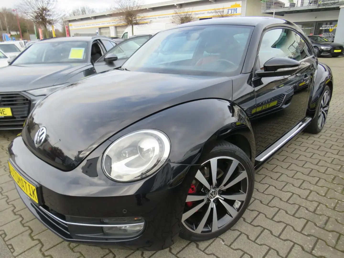 Volkswagen Beetle Sport 2.0TSI DSG *LEDER *NAVI *XENON Black - 1