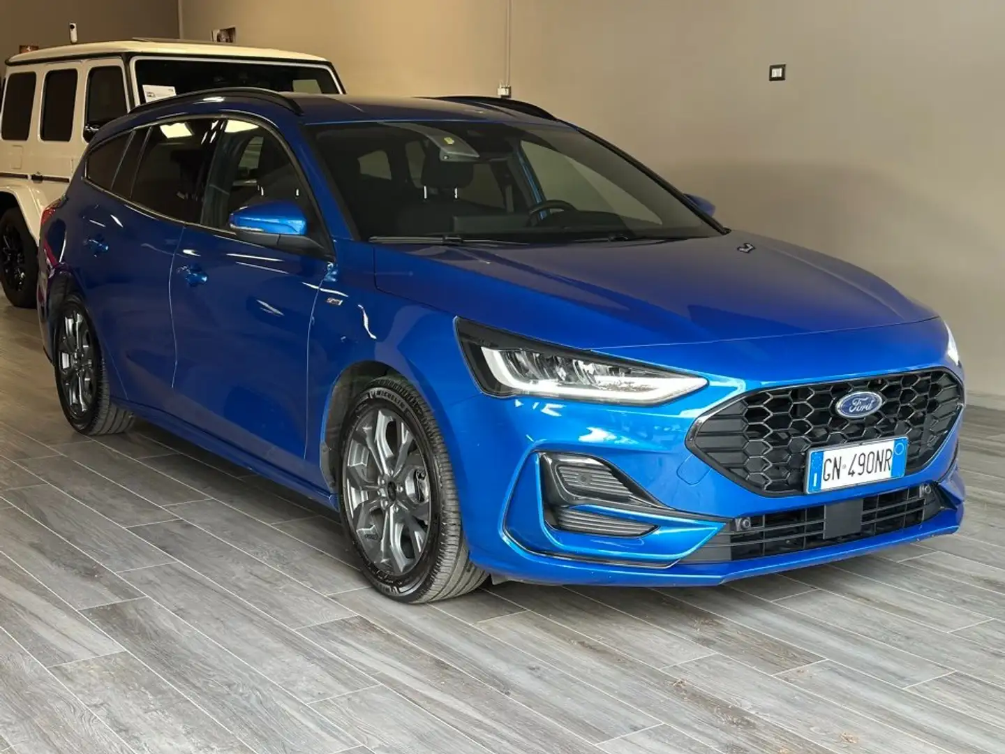 Ford Focus Focus 1.5 ecoblue ST-Line Sw Autom Blauw - 1