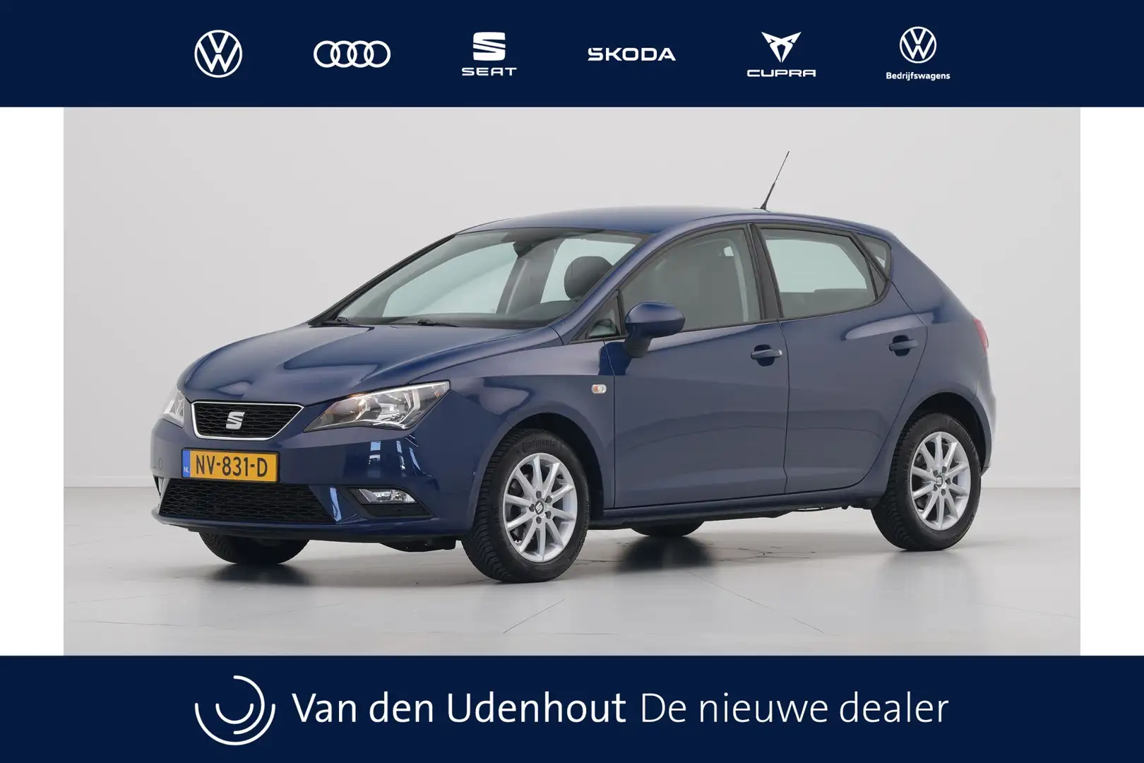 SEAT Ibiza 1.0 EcoTSI Style Connect Navigatie Pdc Airco Cruis Blauw - 1