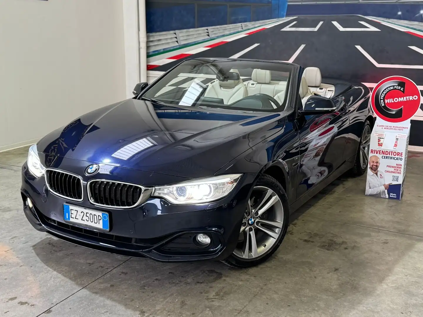 BMW 425 425d Cabrio sport Full Blau - 1