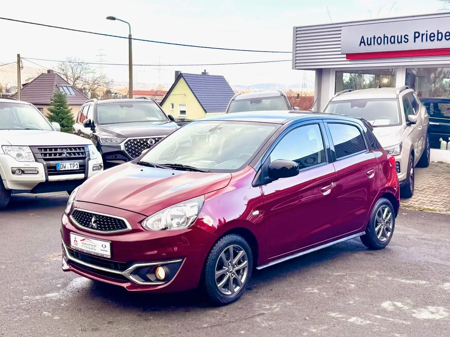 Mitsubishi Space Star Diamant Ed.+*SHZ*PDC*ALU*KLIMA* Rojo - 1