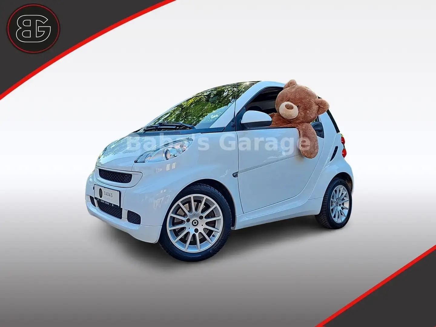 smart forTwo MHD Klima Panorama SHZ Blanco - 1