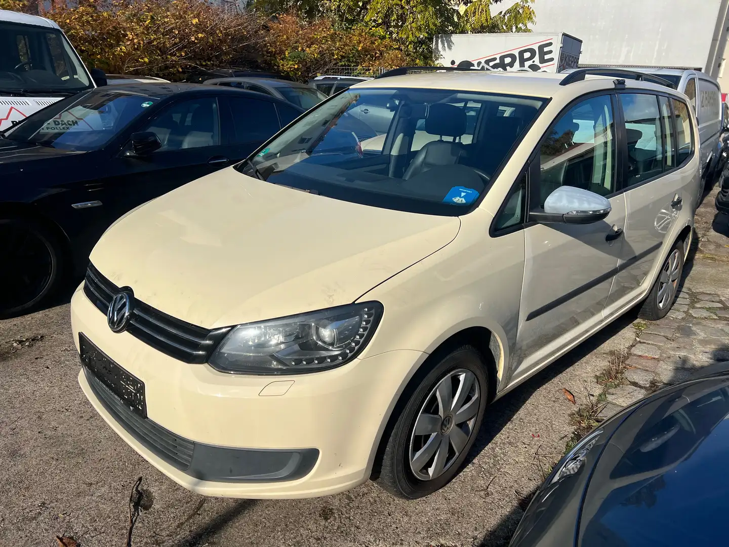 Volkswagen Touran 1.4 EcoFuel Automatik *LEDER+EURO5+LED* 2014 Beige - 1