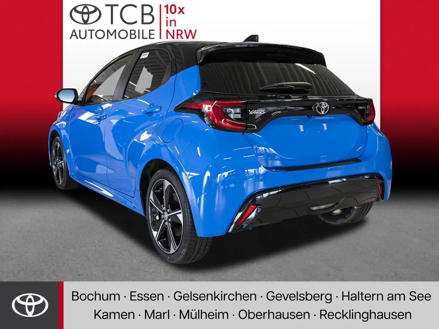 Toyota Yaris Premiere Edition NAVI SHZ PDC LM-Felgen BT Blau - 2