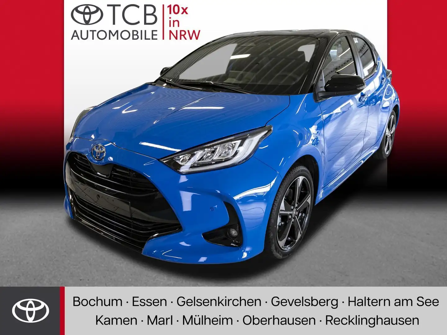 Toyota Yaris Premiere Edition NAVI SHZ PDC LM-Felgen BT Blau - 1